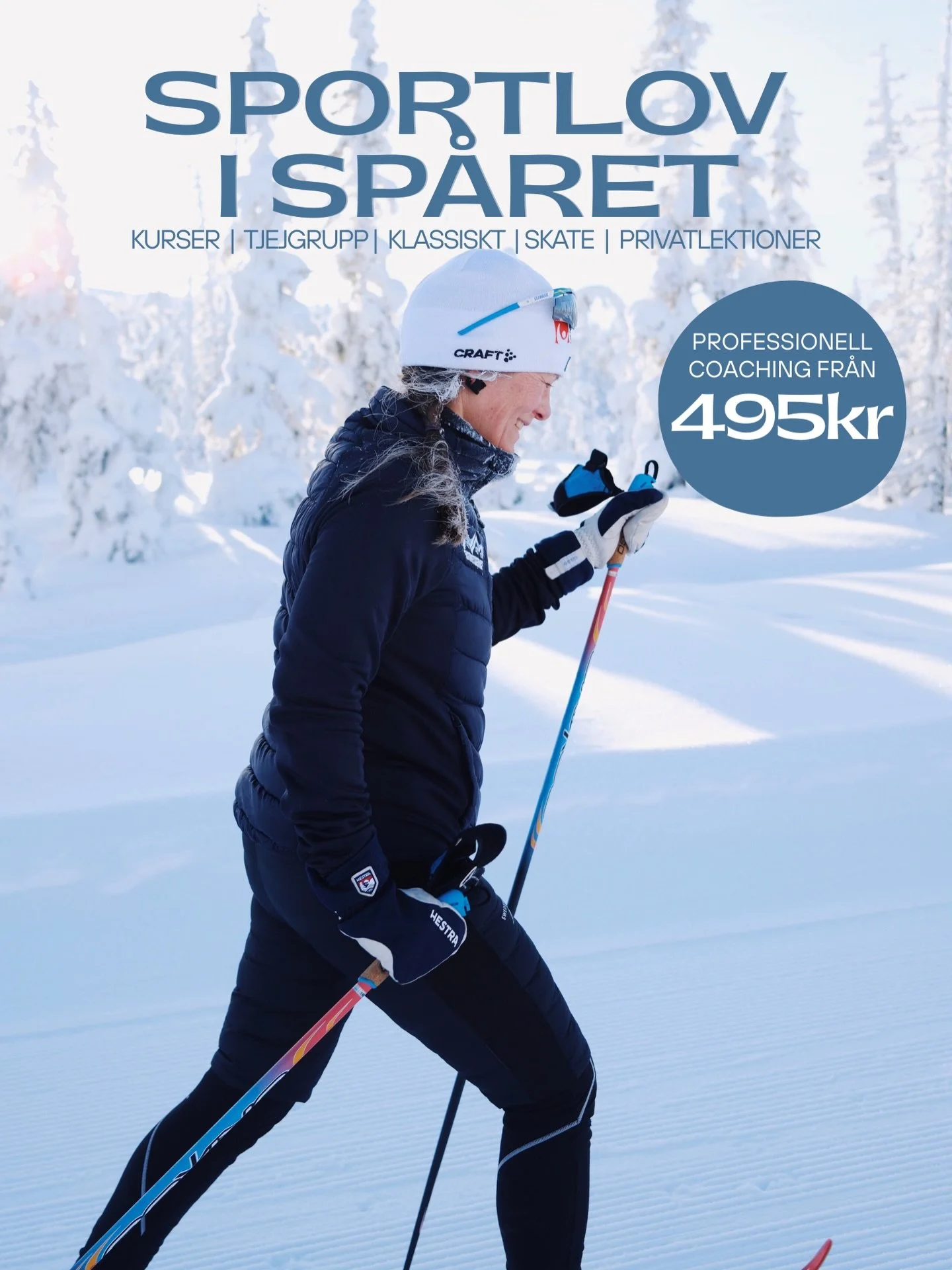 &Auml;ntligen sportlov!❄️

Idre Skidakademi erbjuder kurser och privatlektioner f&ouml;r dig som vill v&auml;ssa tekniken och hitta sj&auml;lvf&ouml;rtroendet i sp&aring;ret.🎿

Ta chansen att utveckla din skid&aring;kning i inspirerande fj&auml;llmi