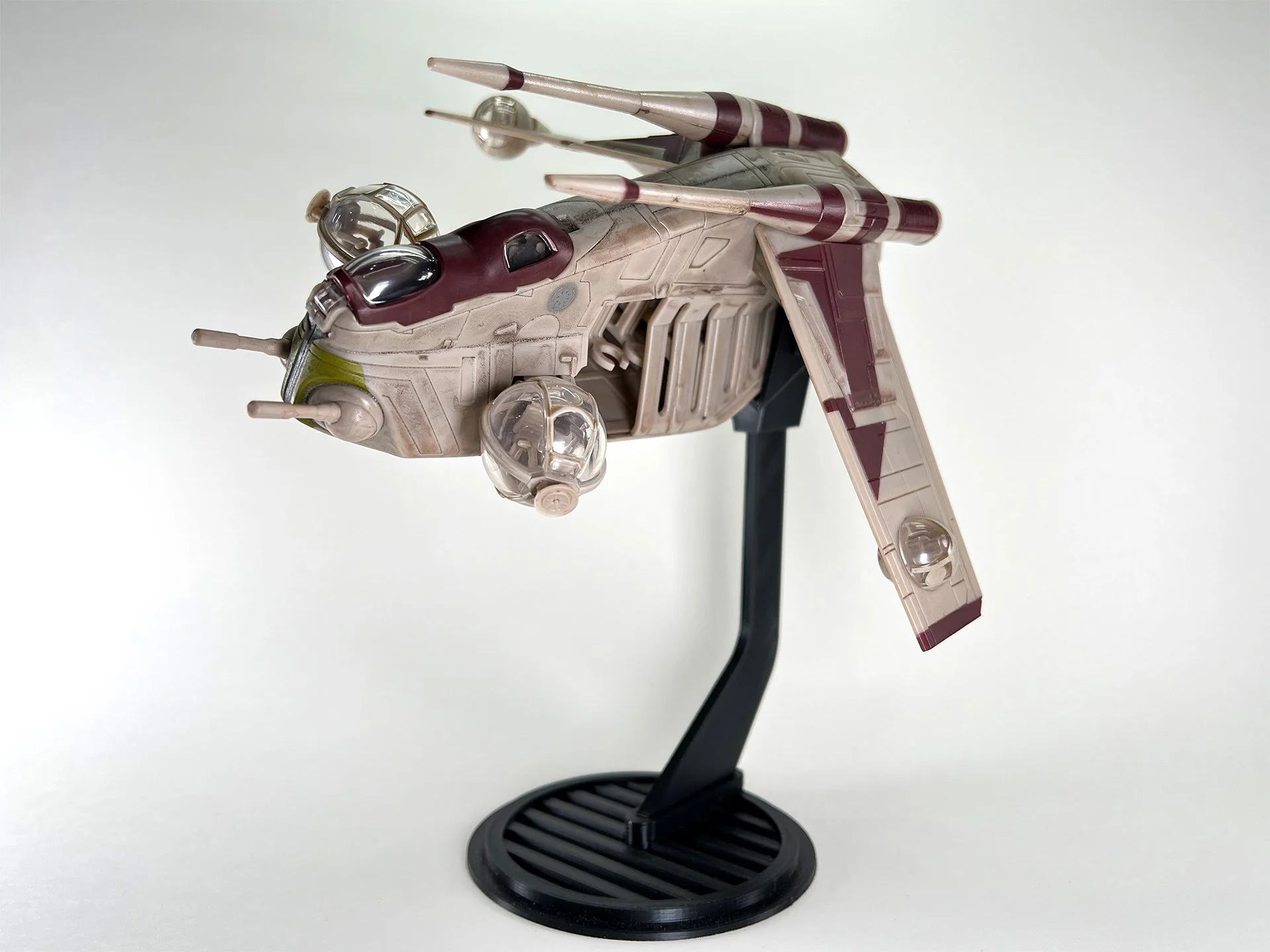 Micro Galaxy Squadron Stand for Republic Gunship