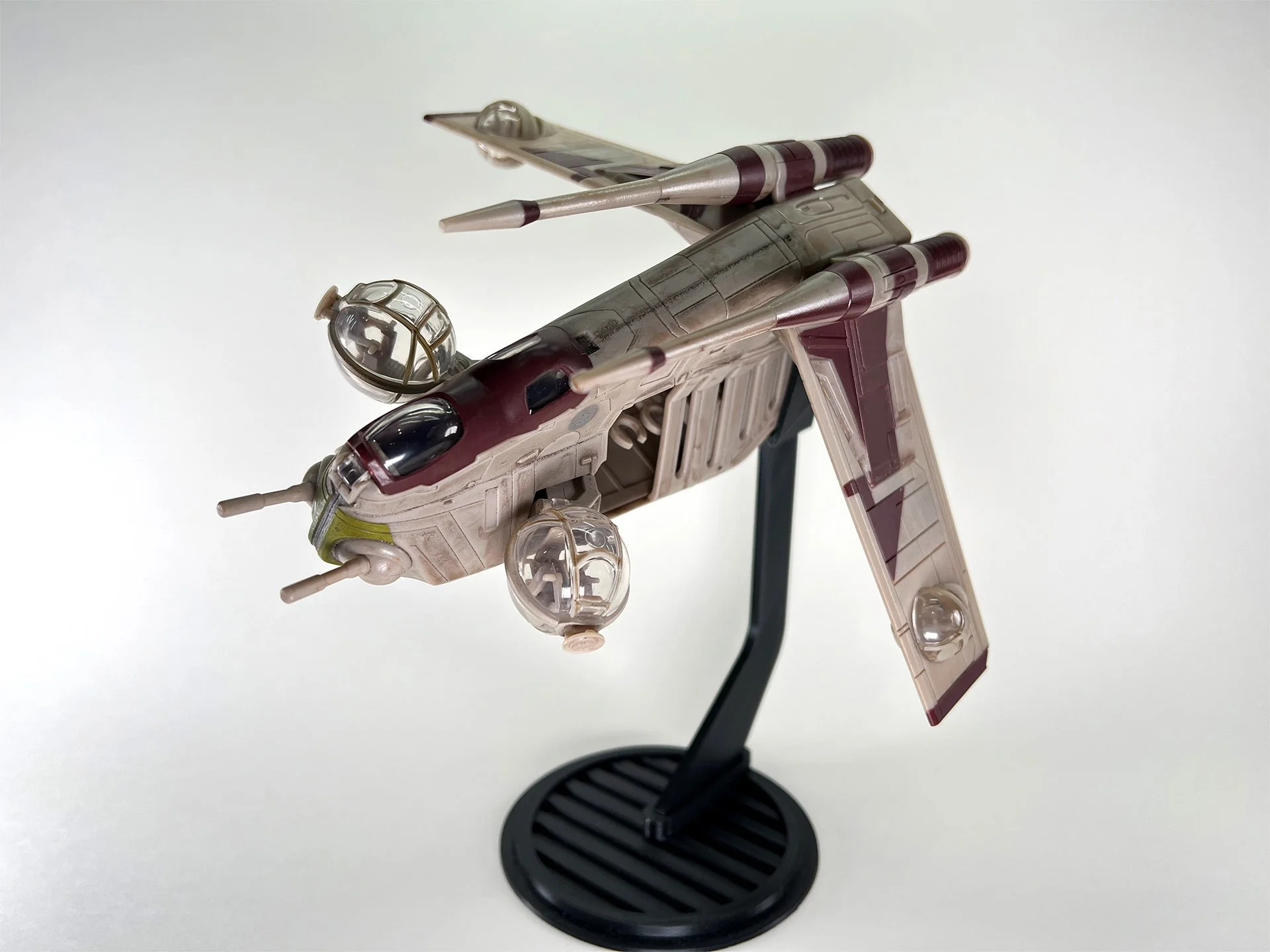 Micro Galaxy Squadron Stand for Republic Gunship