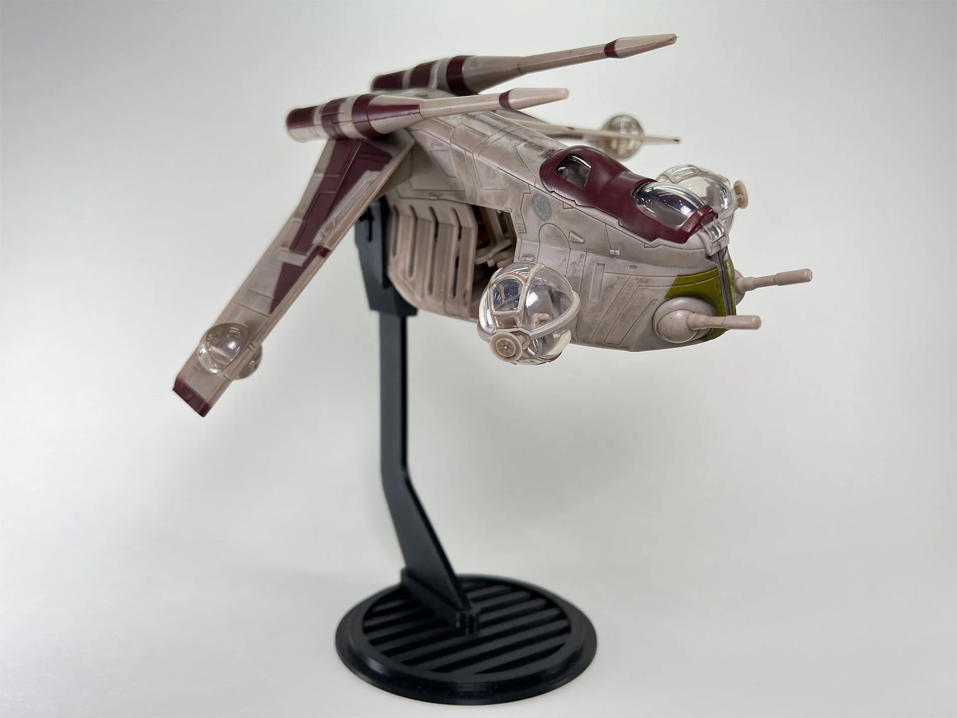 Micro Galaxy Squadron Stand for Republic Gunship