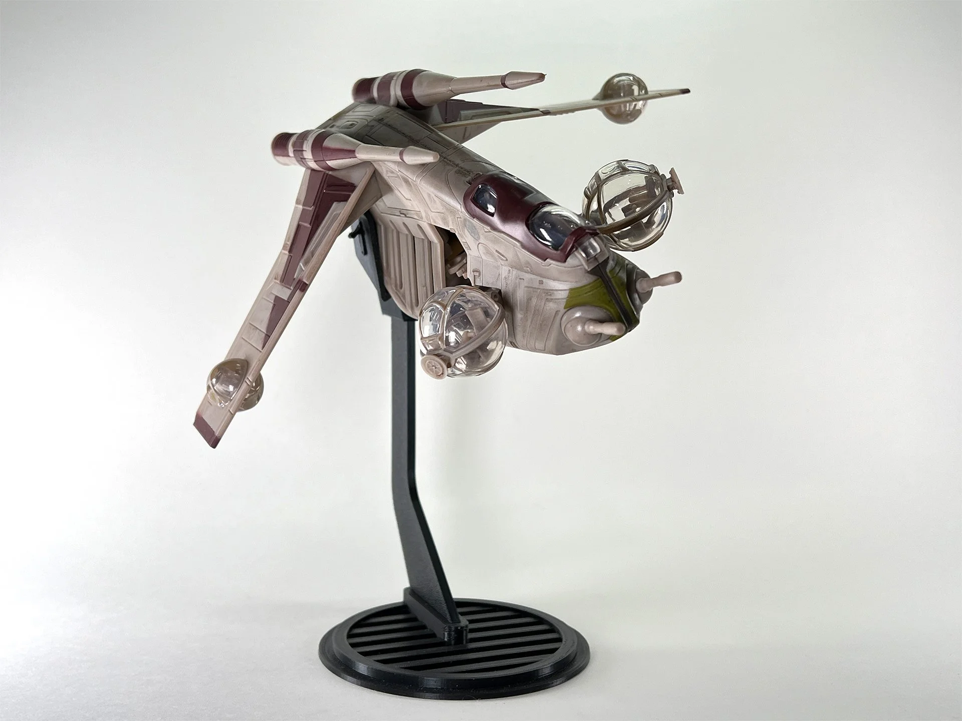 Micro Galaxy Squadron Stand for Republic Gunship