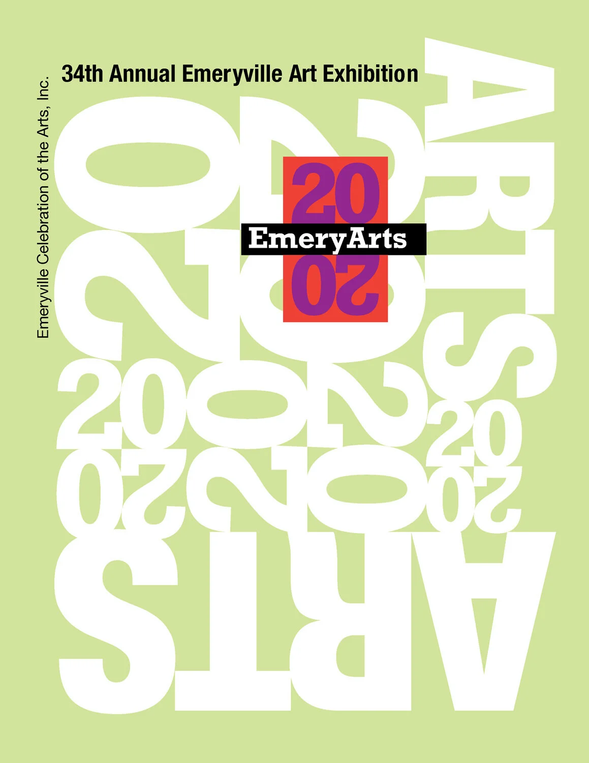 34th Annual Emeryville Exhibition of Art Catalog: Cover