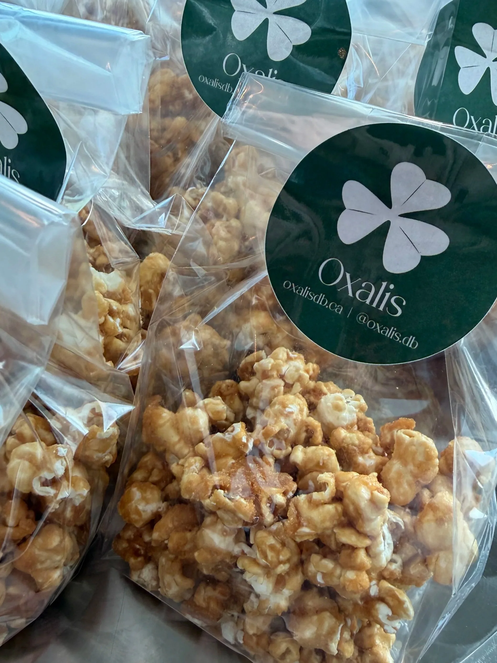 Popcorns caramélisés 