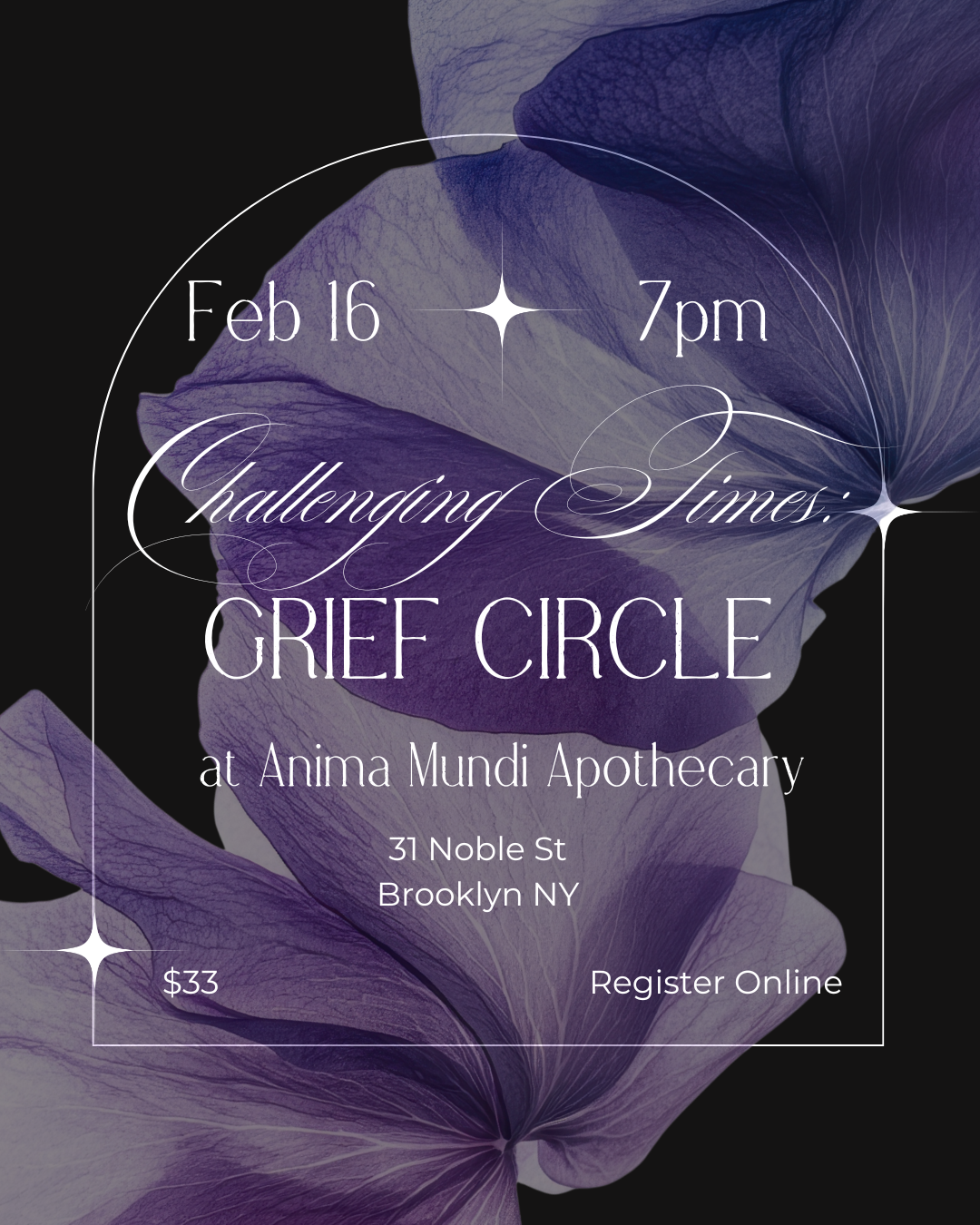 Grief Circle at Anima Mundi Apothecary