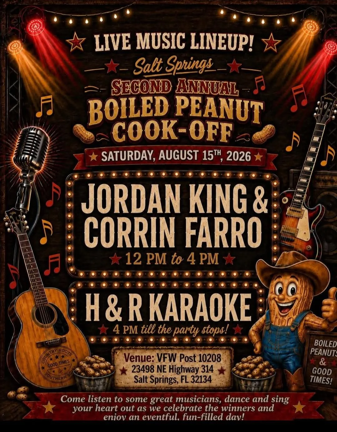 2nd Annual Peanut Boil Cook Off w/ Jordan King