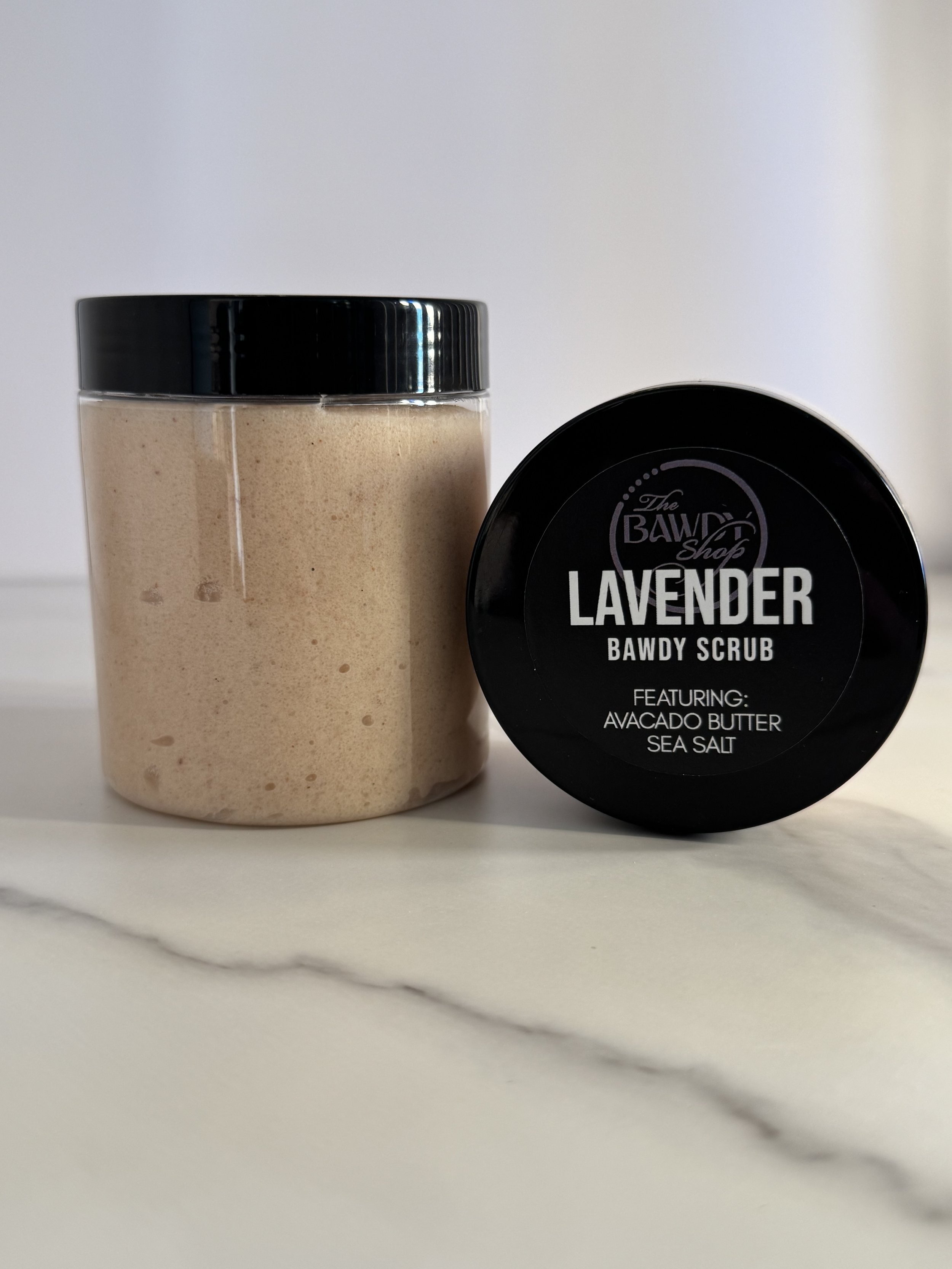 Lavender Bawdy Scrub