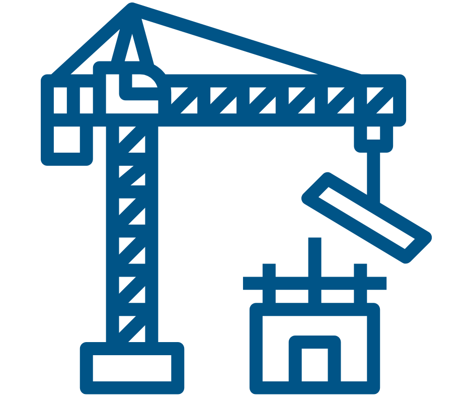 Construction and Infrastructure Industry Icon