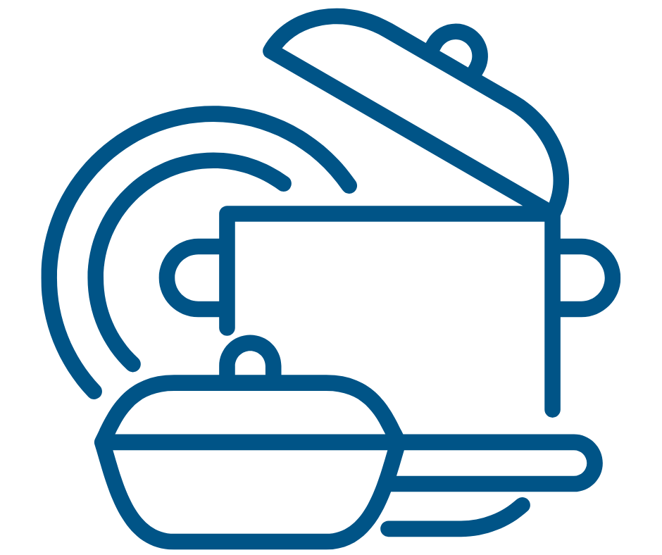 Consumer goods and food and processing industry icon.