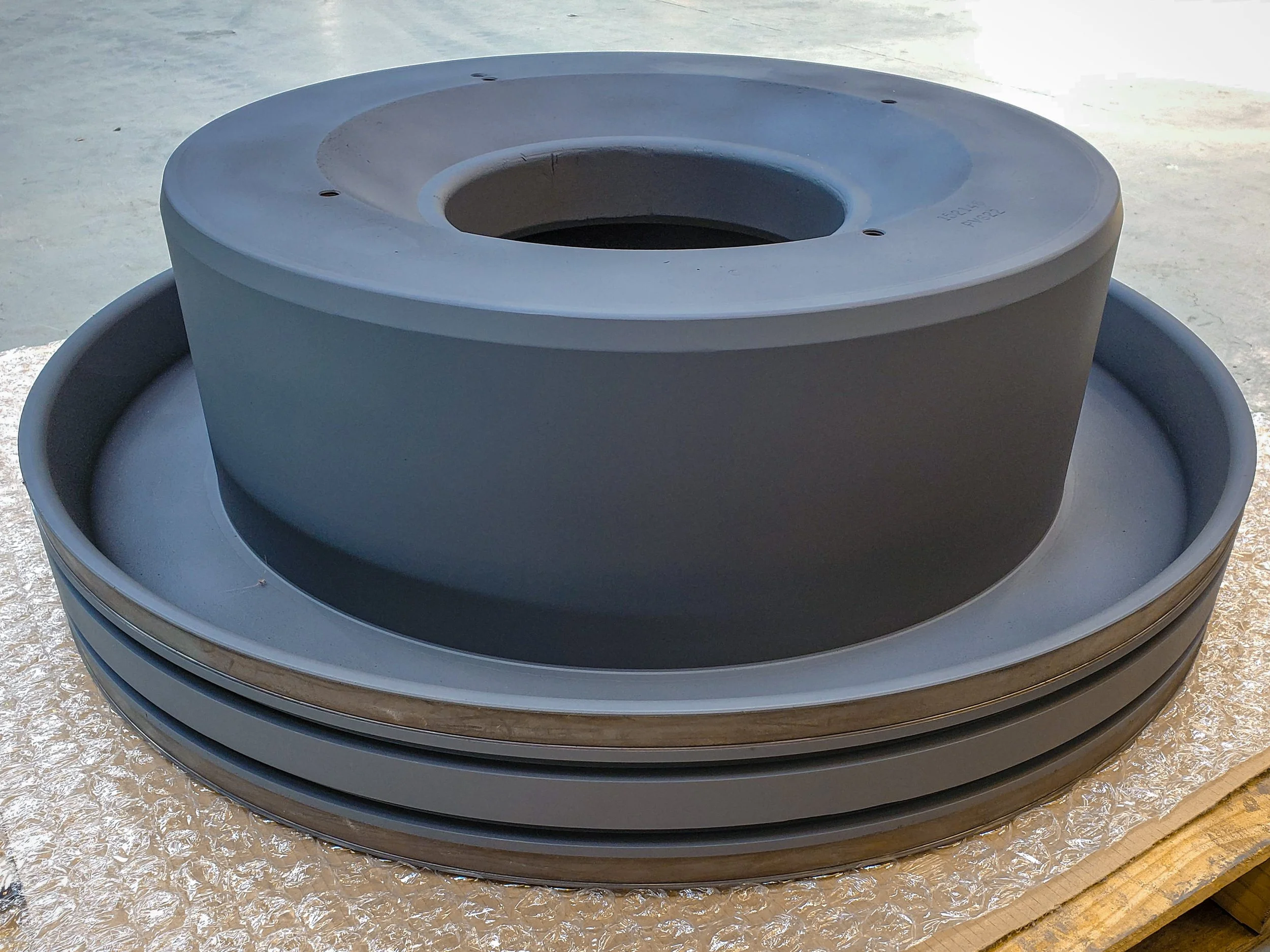 Service example of Teflon Polymer Coating.