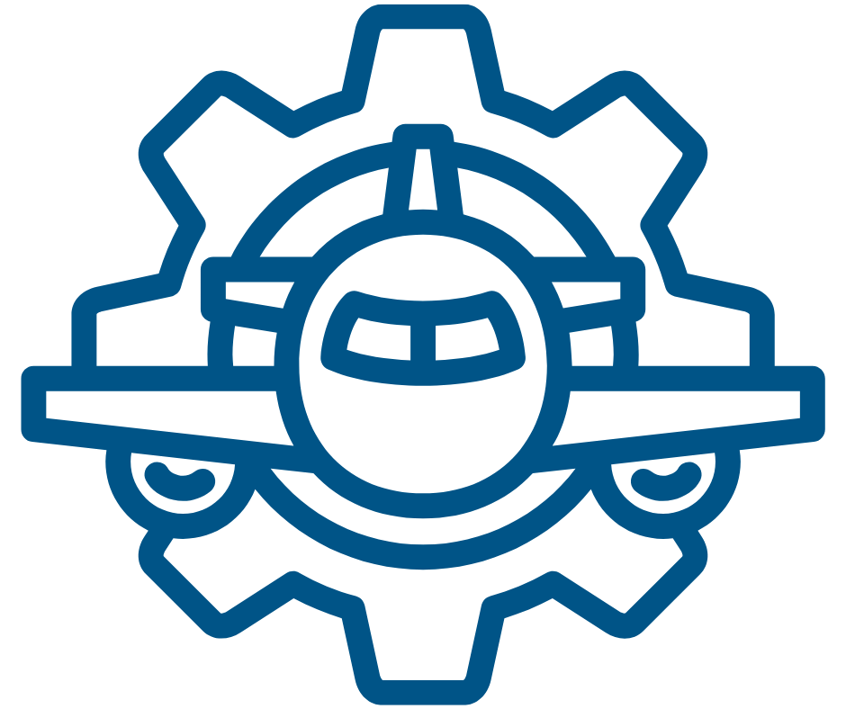 Aerospace and Defense Industry Icon