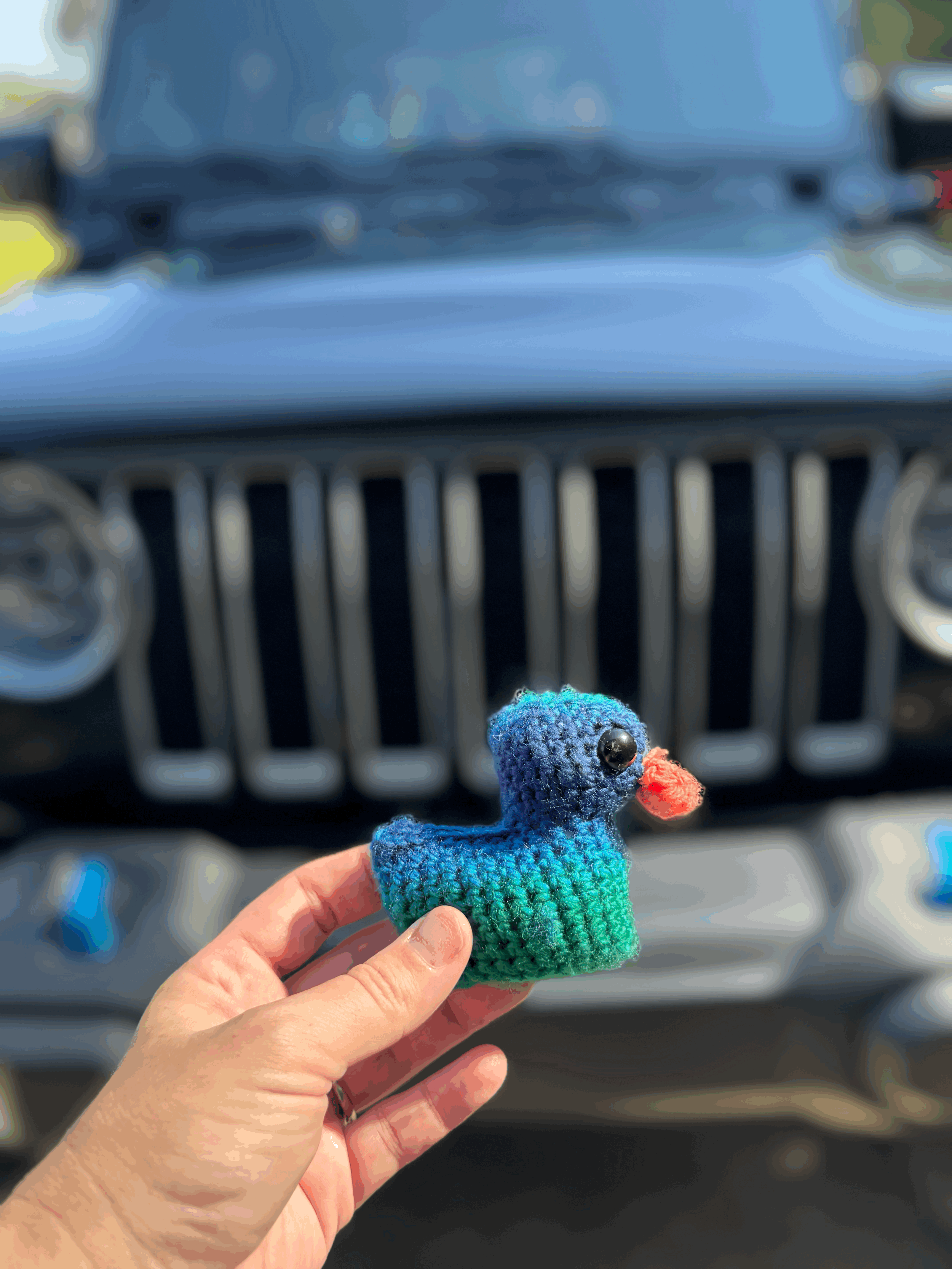 Custom Crochet Duck