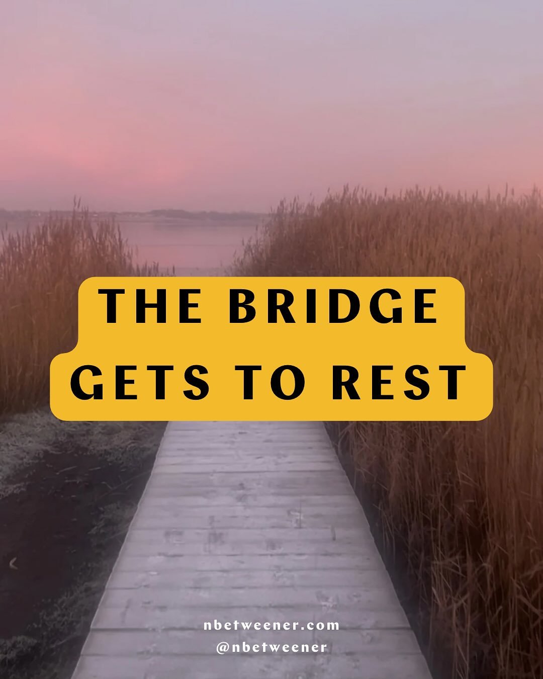 You&rsquo;ve spent your whole life being the bridge.
May 2nd &mdash; the bridge gets to rest.

RISE is where n&rsquo;betweener&reg; stop translating and start belonging.

🔗 nbetweener.com/RISE ❤️&zwj;🔥

#nbetweener
#Belonging
#thirdculture 
#Multir