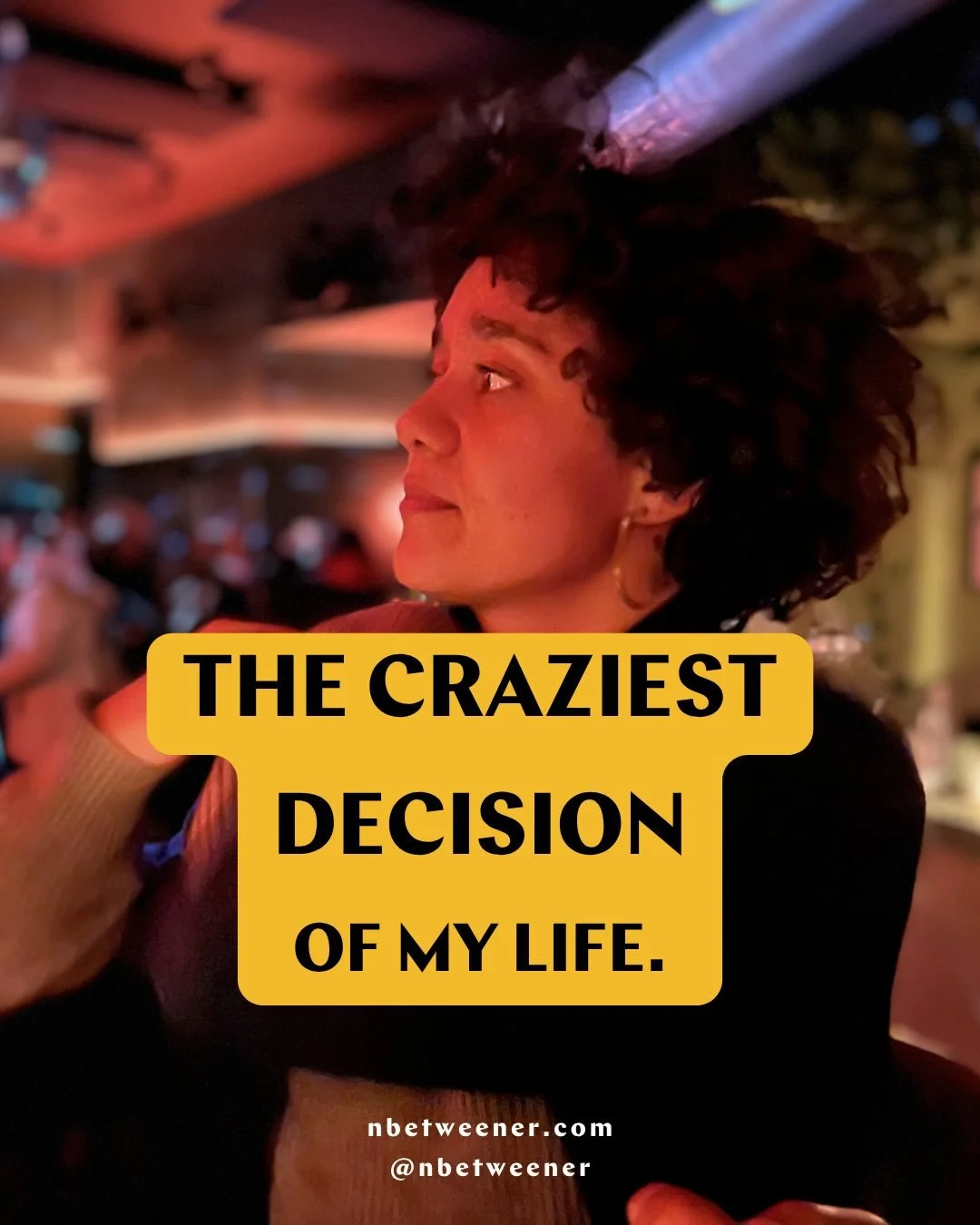 The craziest decision of my life&hellip;
was choosing something I couldn&rsquo;t explain&mdash;only feel.

Everyone questioned it.
I followed it anyway.

And now, it&rsquo;s become RISE. 
👉🏽 nbetweener.com/rise

Any other misfits that can relate? 
