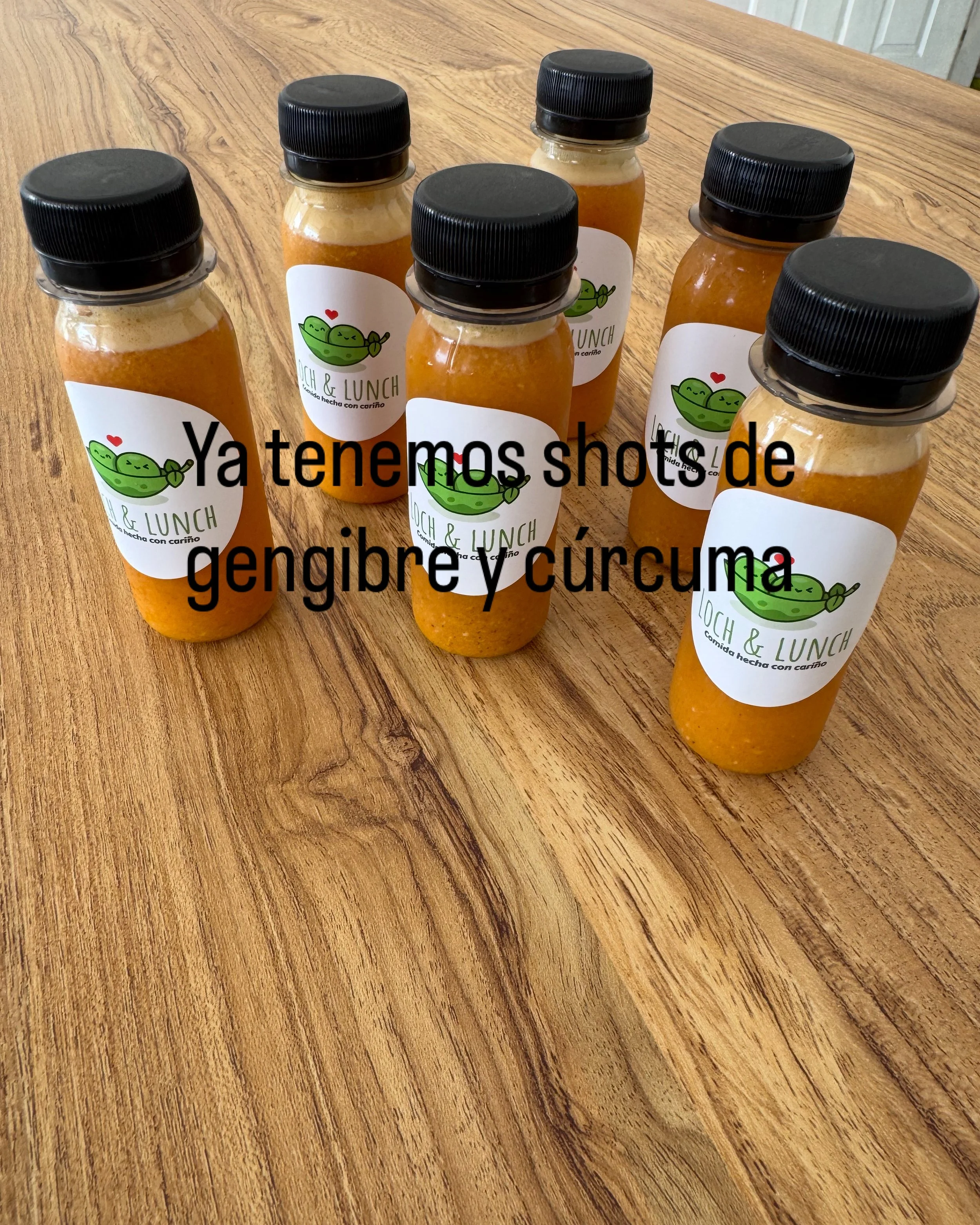 Shot Curcuma y Gengibre loch and lunch