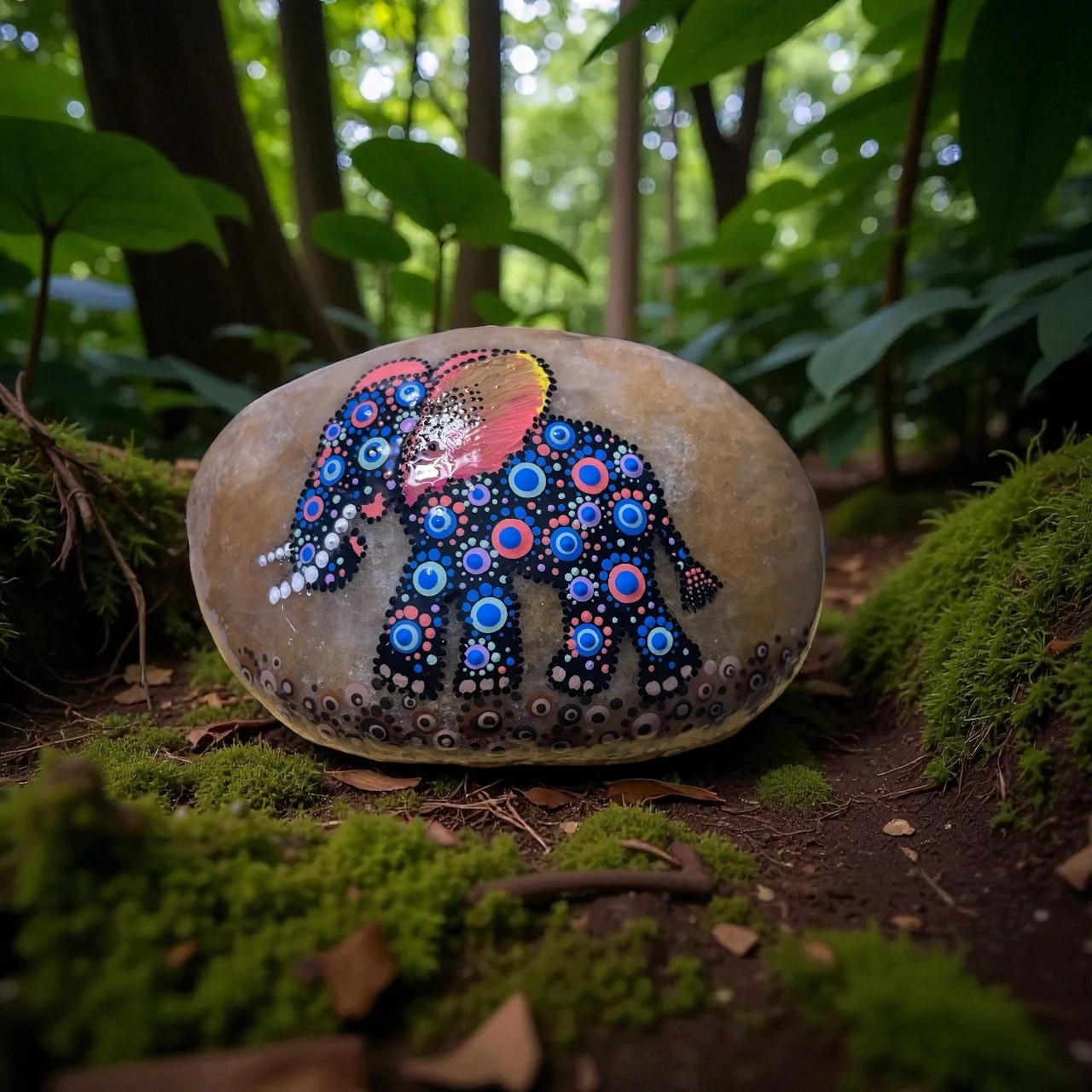 Elephant Mandala Animal Totem