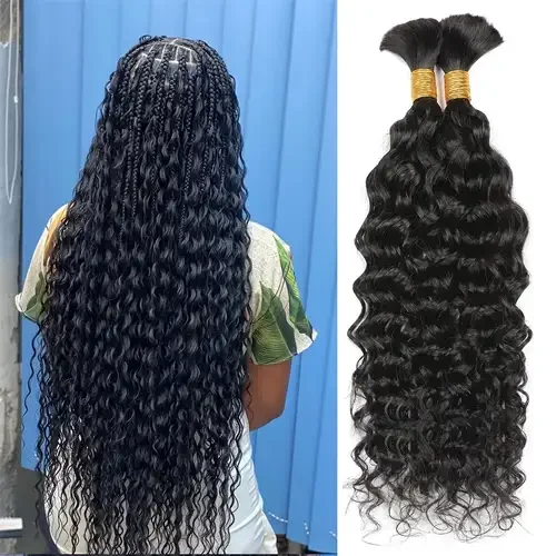 Boho Braids Human HaIr (Deep Curls) 18