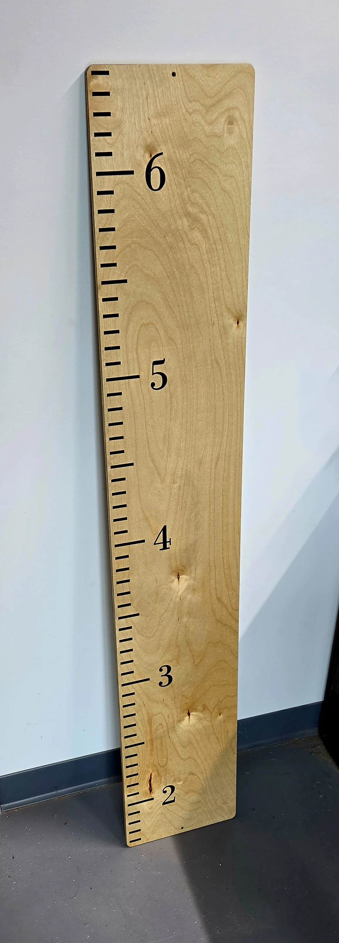 Customized Family Growth Ruler - Engraved & Painted