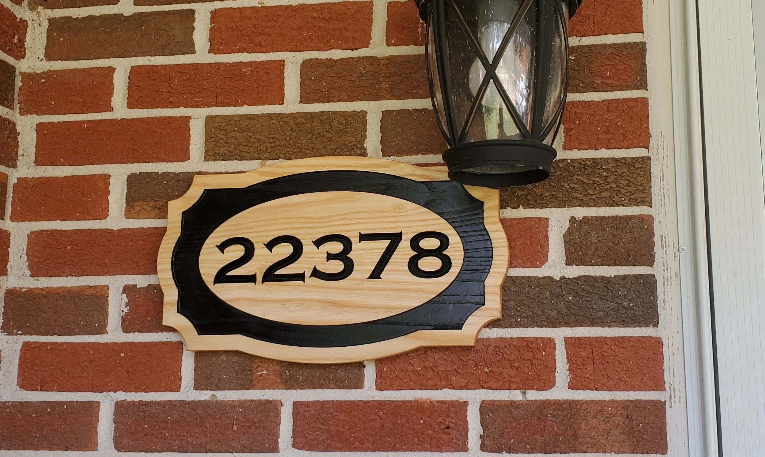 House Number Placard