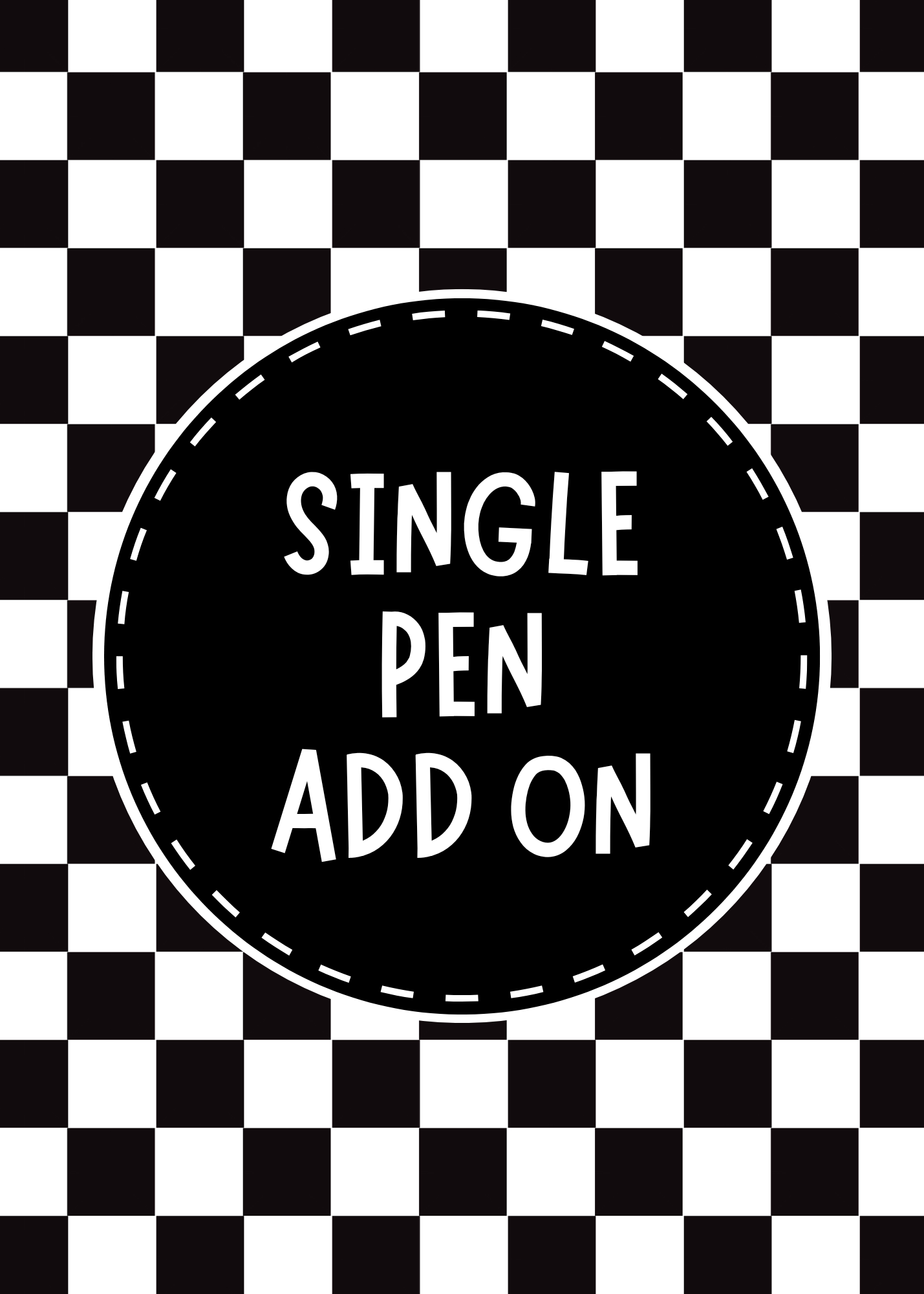 Copy of Pink Checkered One Happy Girl Birthday Invite.png