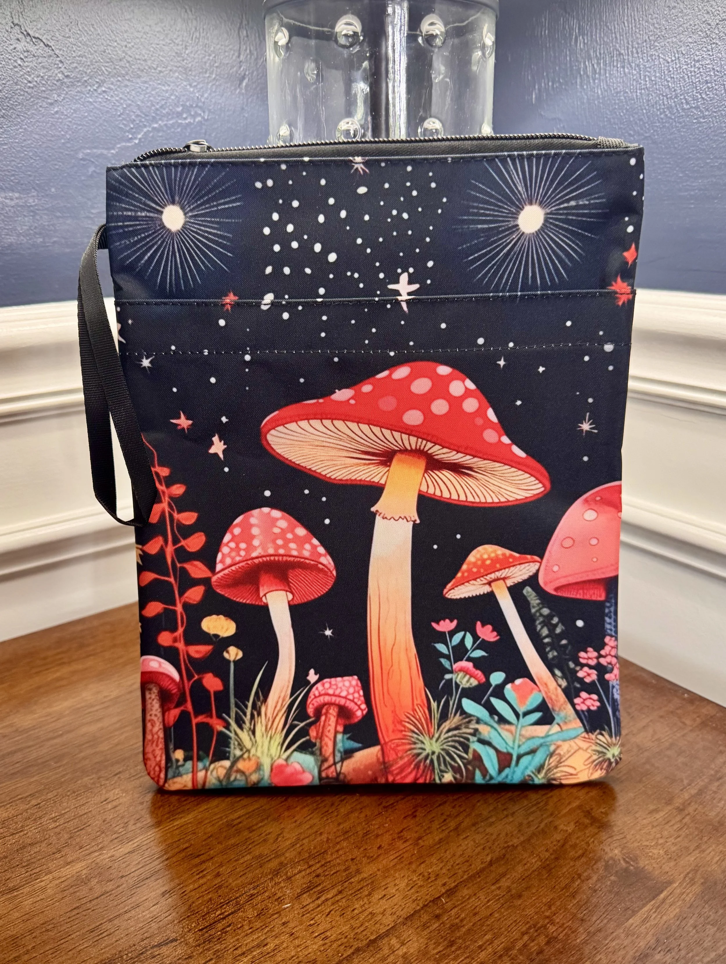 Mystical Mushroom Book Sleeve | Reader | Book Protector | Book Cover