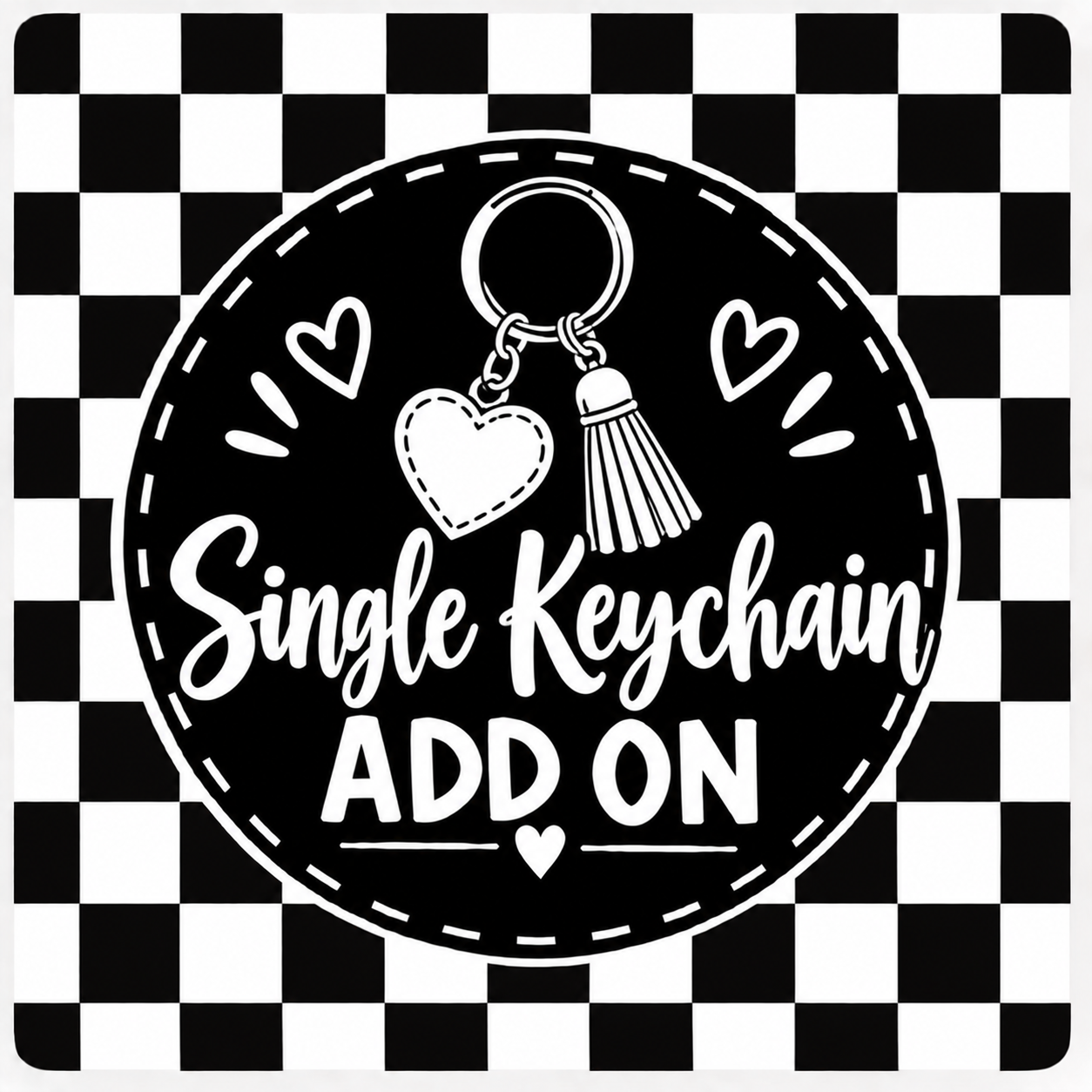Single Keychain Add On | ONLY available with Keychain Bundle