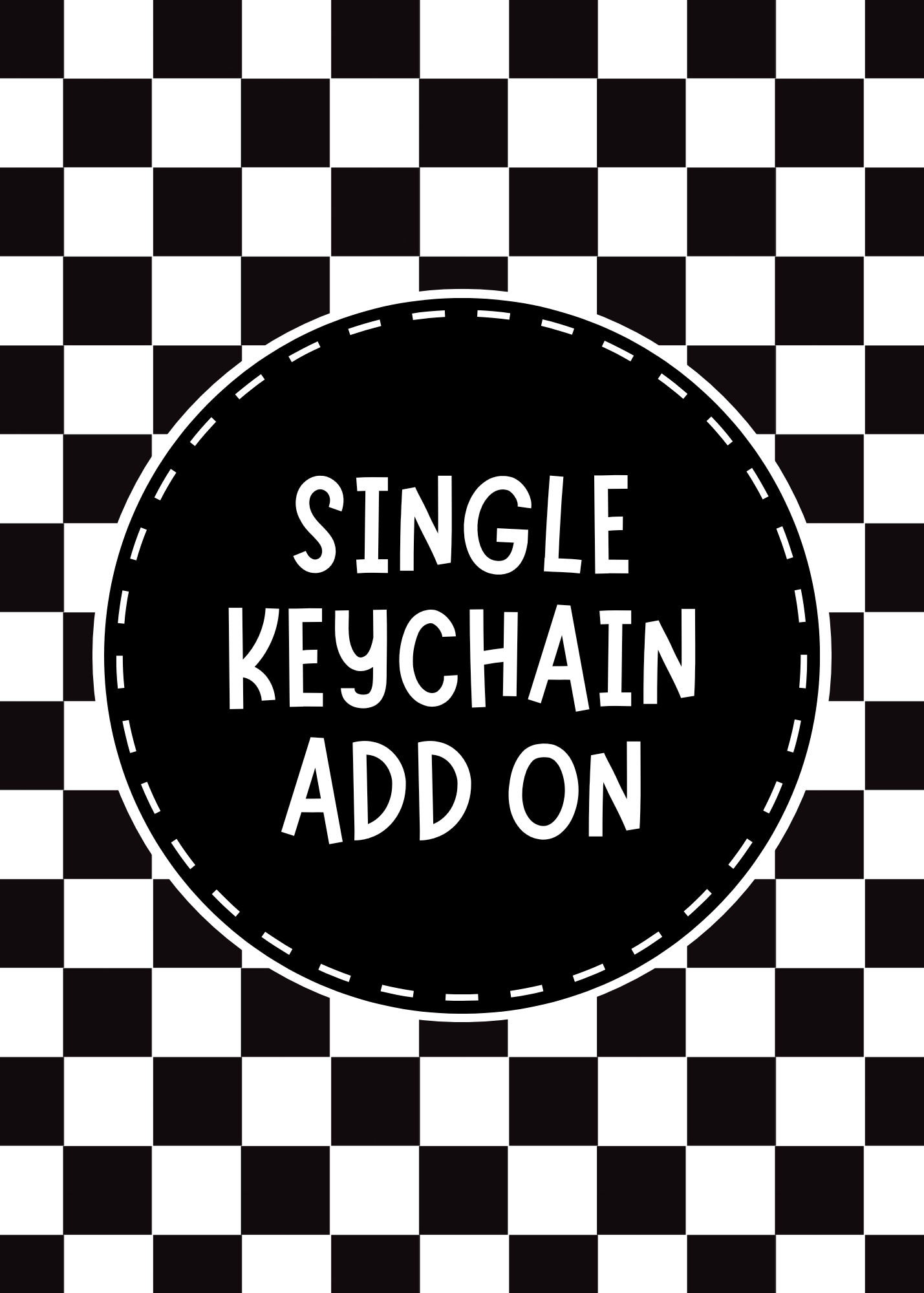 Single Keychain Add On | ONLY available with Keychain Bundle