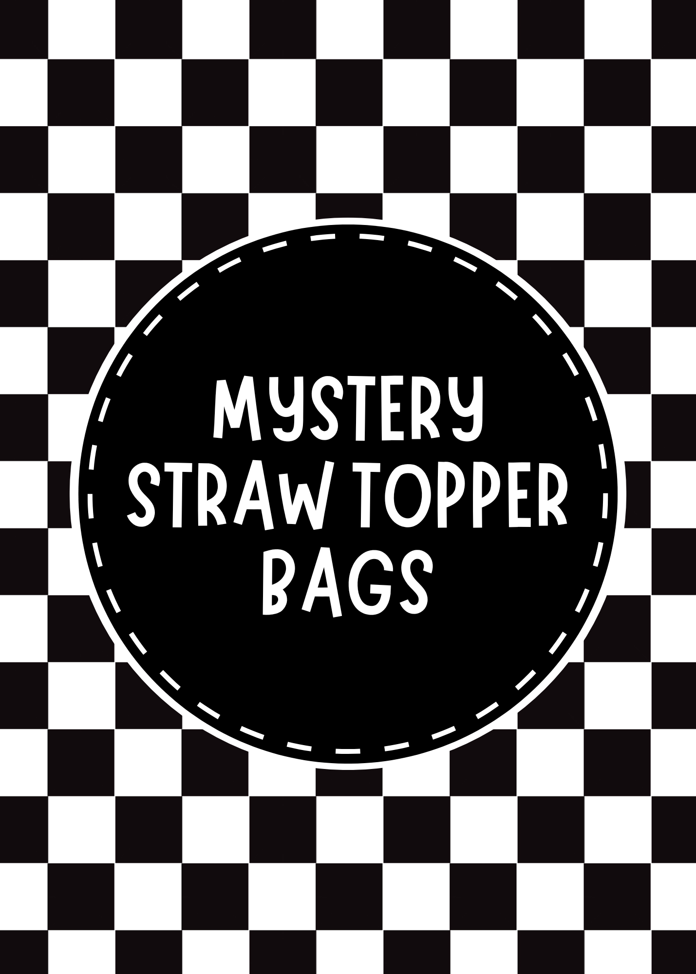 Copy of Pink Checkered One Happy Girl Birthday Invite.png