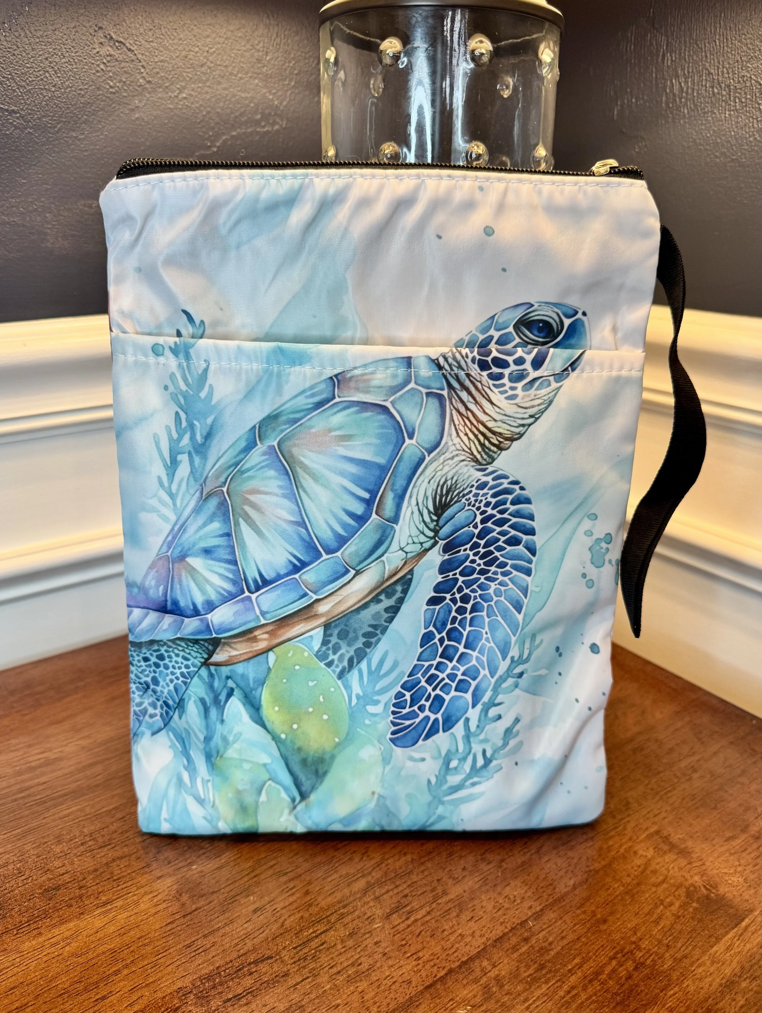 Sea Turtle Book Sleeve | Reader | Book Protector | Book Cover