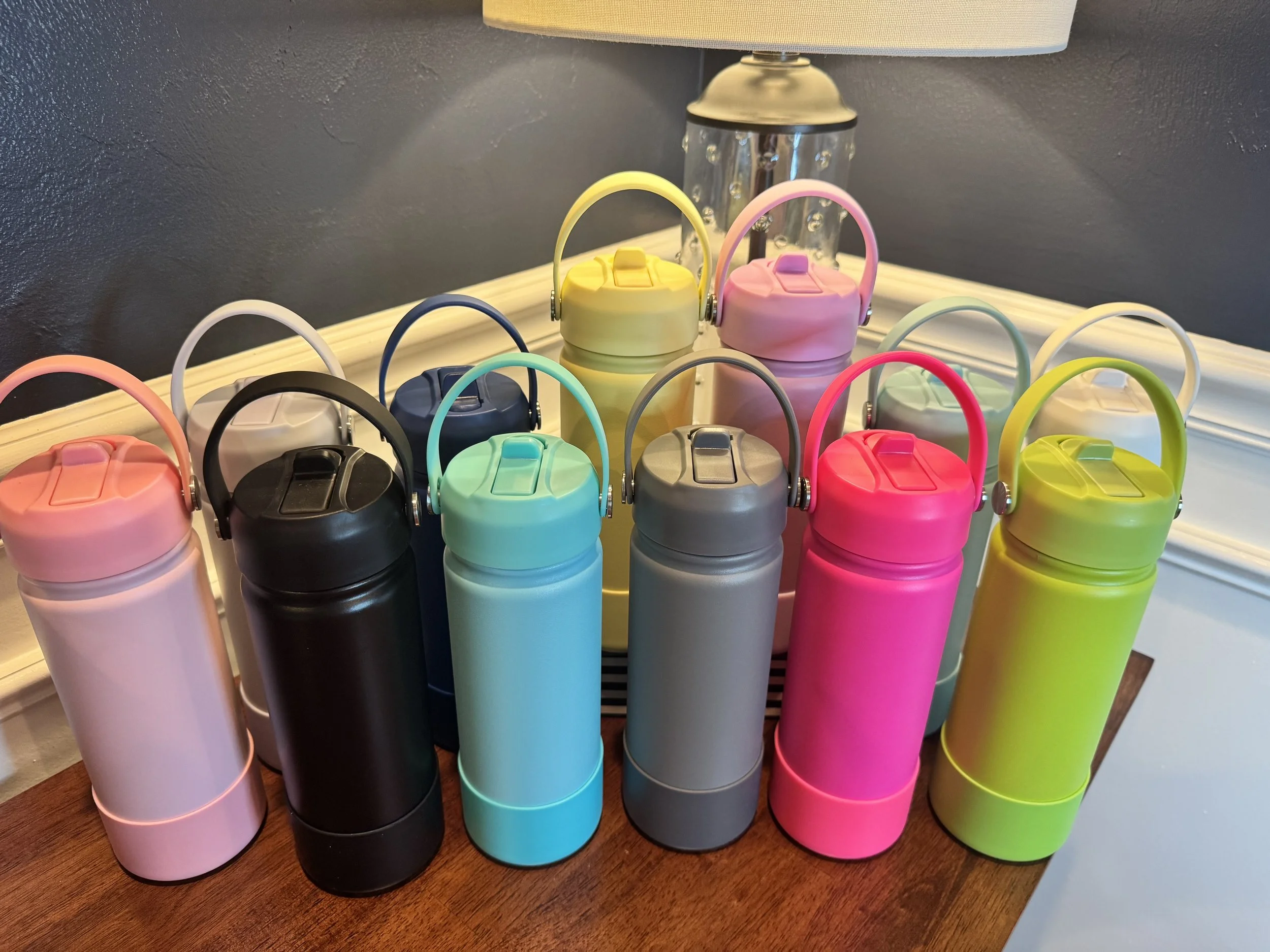 Stainless Steel Sports Water Bottle 18 oz