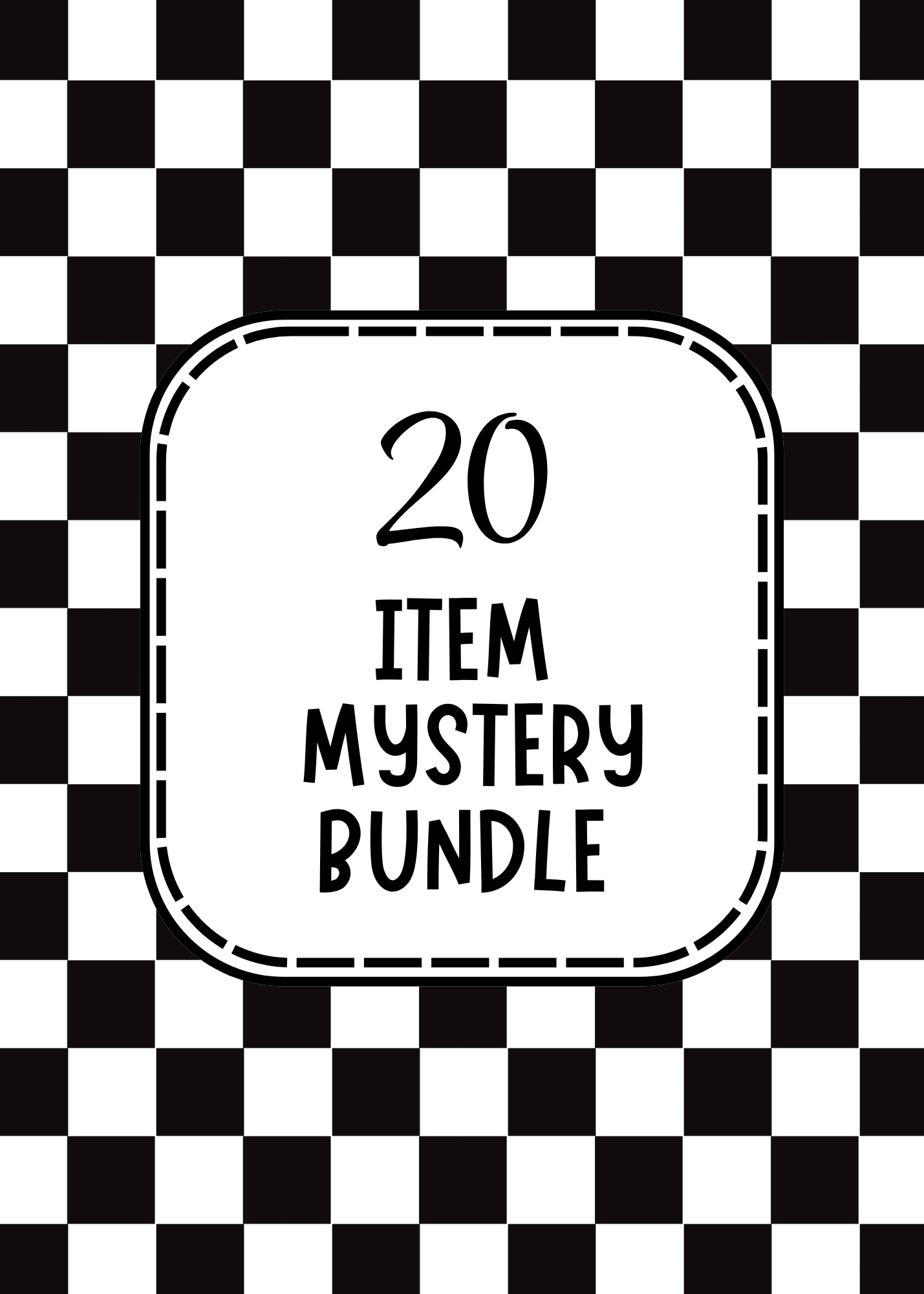 Pink Checkered One Happy Girl Birthday Invite.png