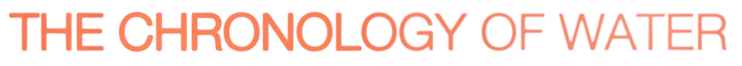 The Chronology of Water