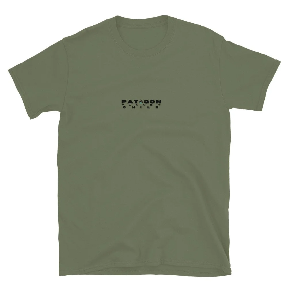 Mapa Carretera Austral Short Sleeve Unisex T-Shirt
