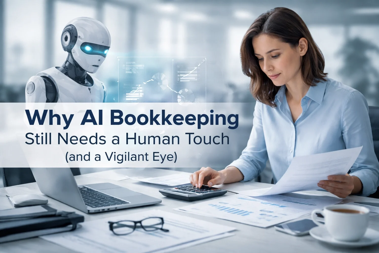 Why AI Bookkeeping Still Needs a Human Touch (and a Vigilant Eye)
