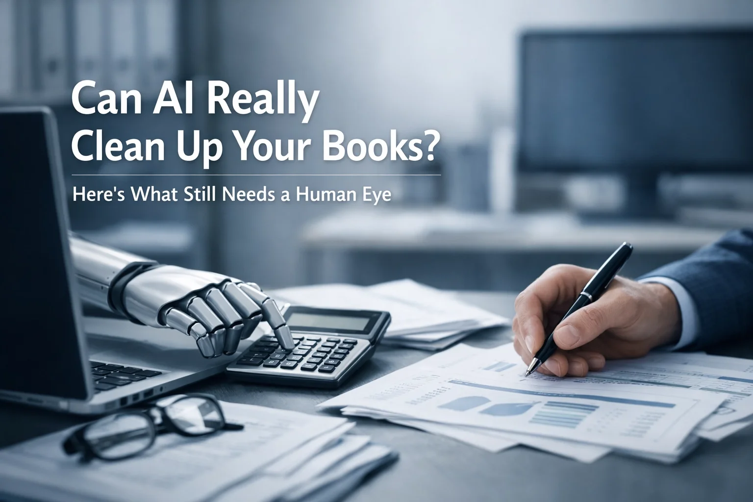 Can AI Really Clean Up Your Books? Here's What Still Needs a Human Eye