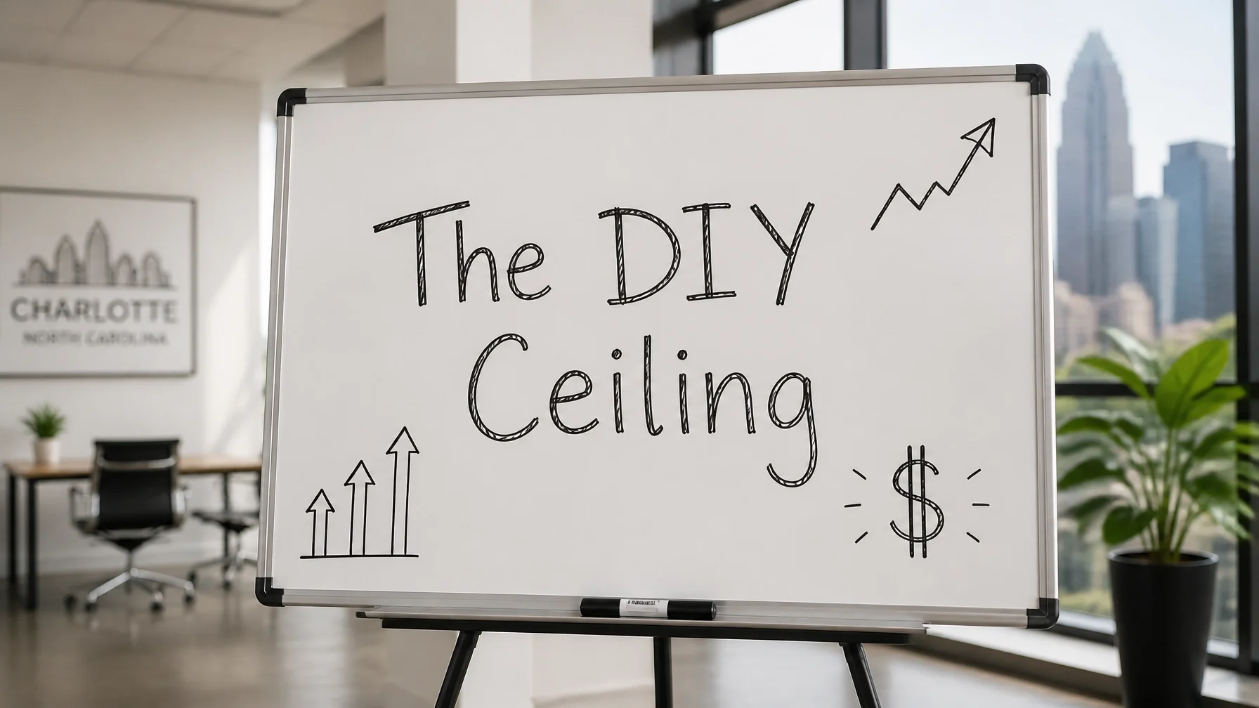 The DIY Ceiling: How to tell when 'doing it yourself' is actually costing your business money.