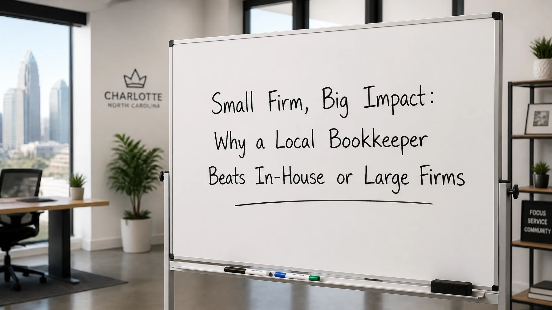 Small Firm, Big Impact: Why a Local Bookkeeper Beats In-House or Large Firms