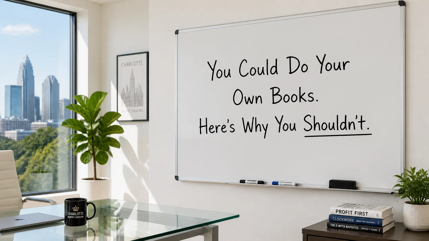 You Could Do Your Own Books. Here's Why You Shouldn't.
