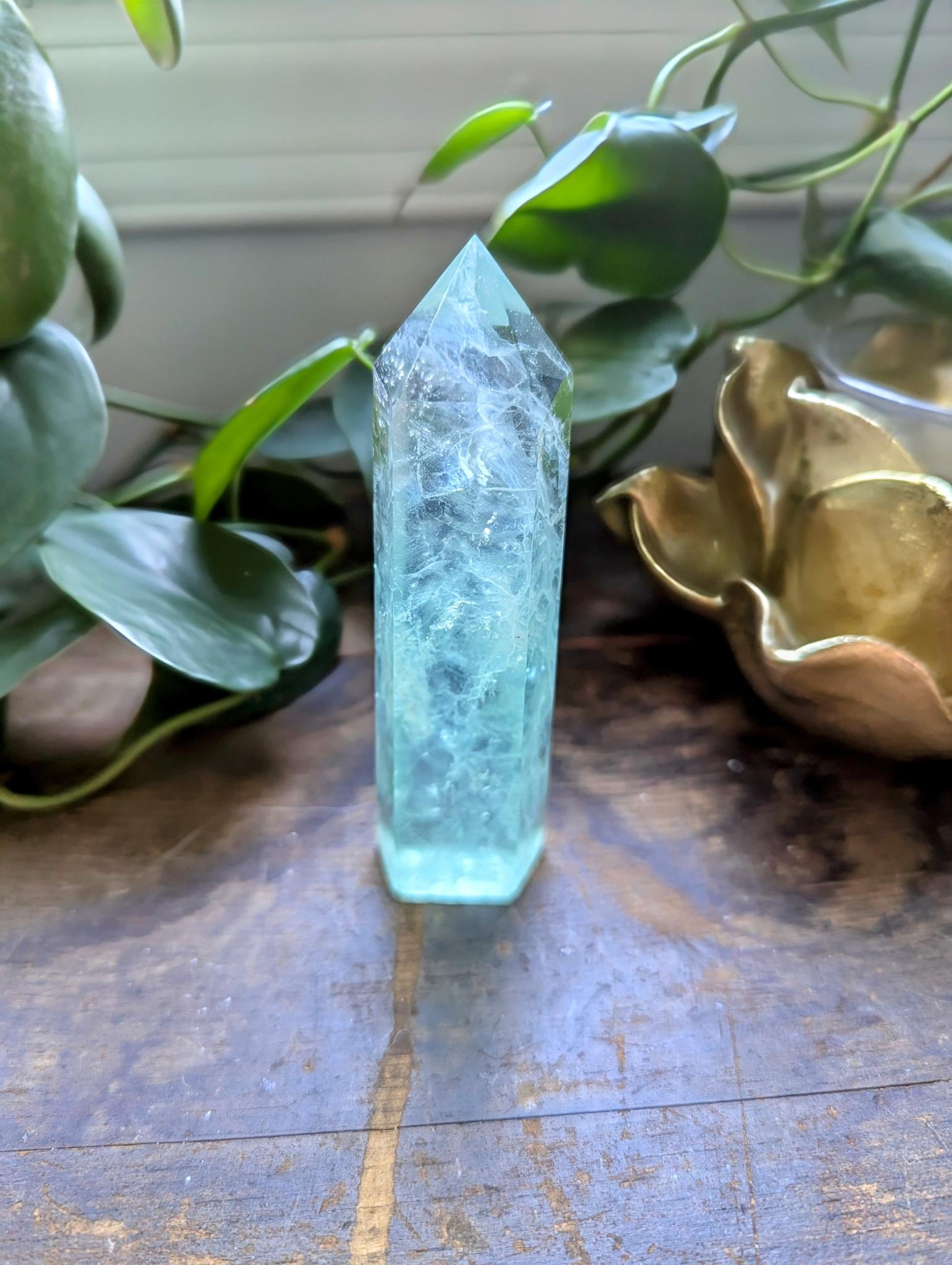 Green Fluorite Tower