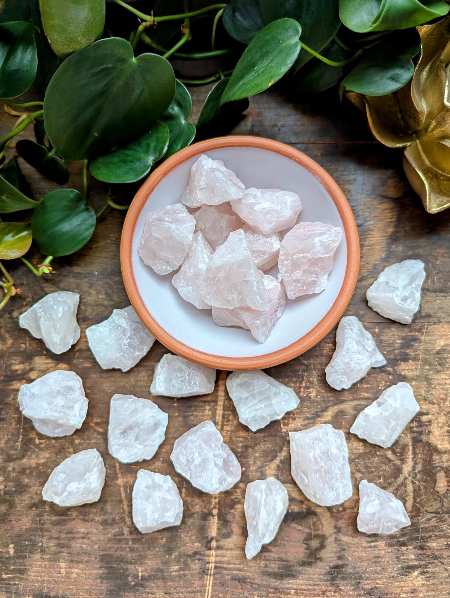 Raw Rose Quartz