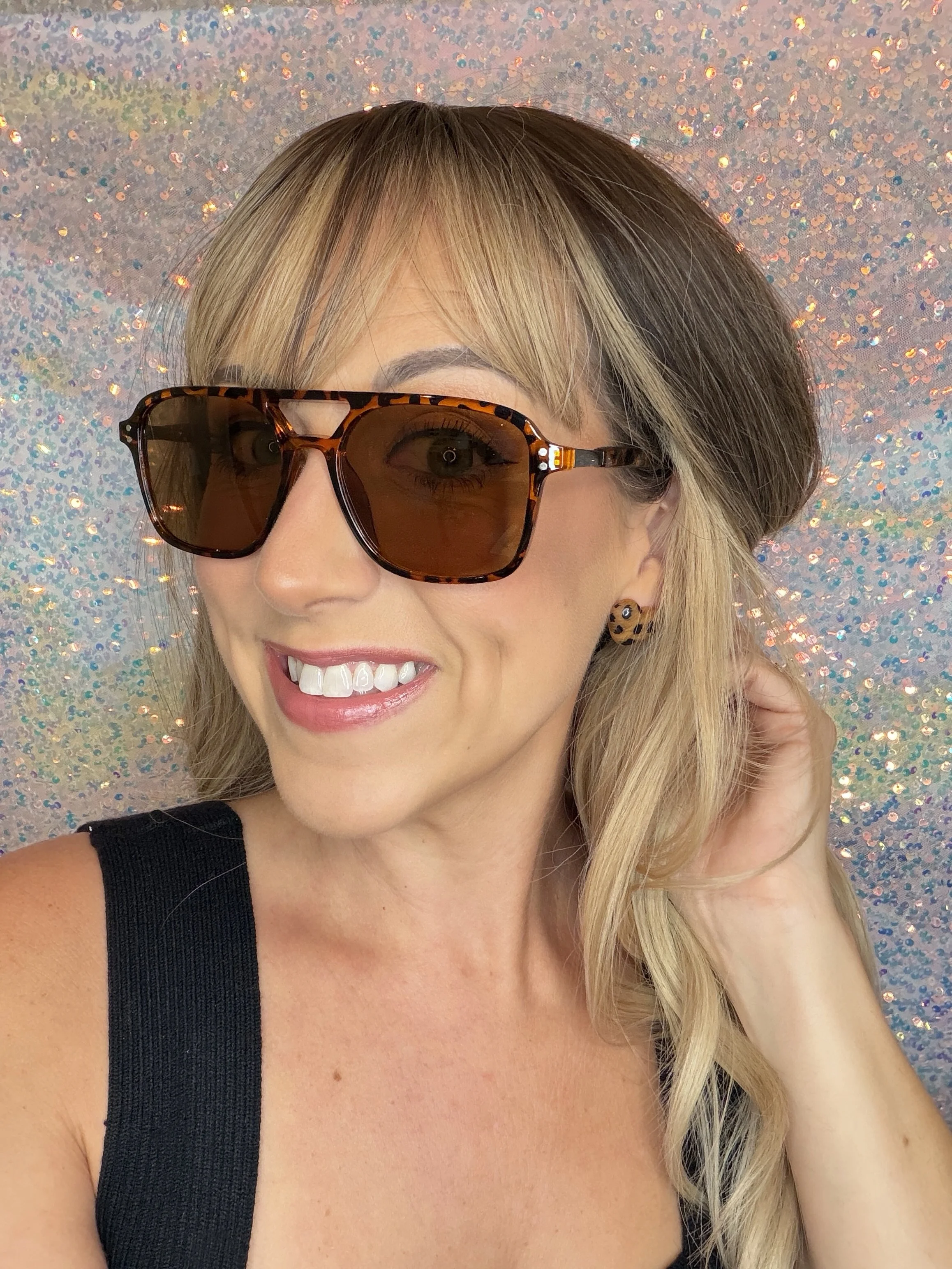 Tortoise Plastic Sunglasses
