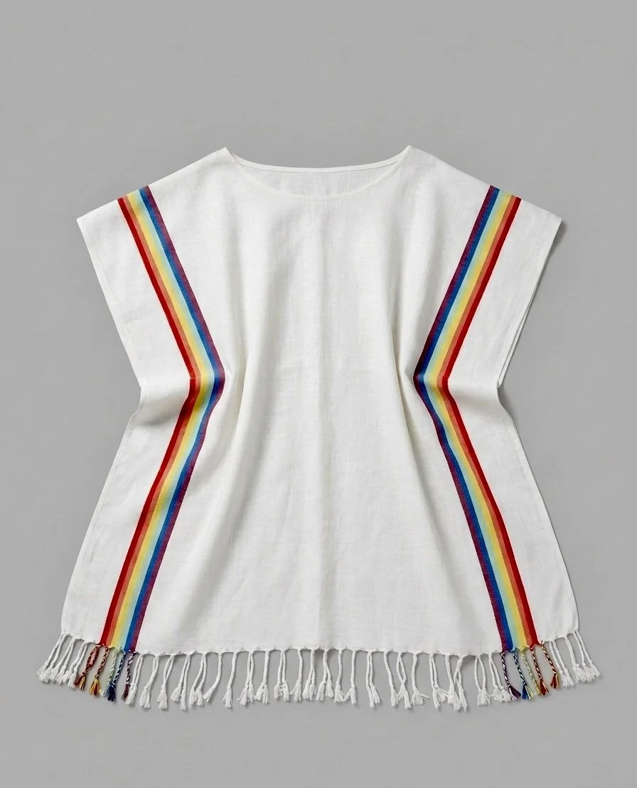 Rainbow Poncho