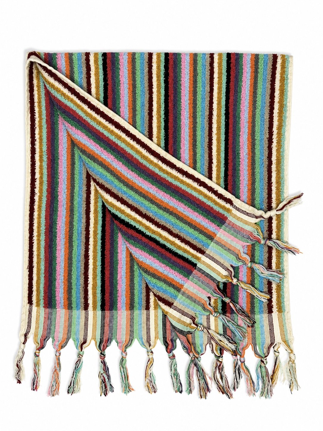 Nekhar Essentials Rainbow Cookie Hand Towel Striped
