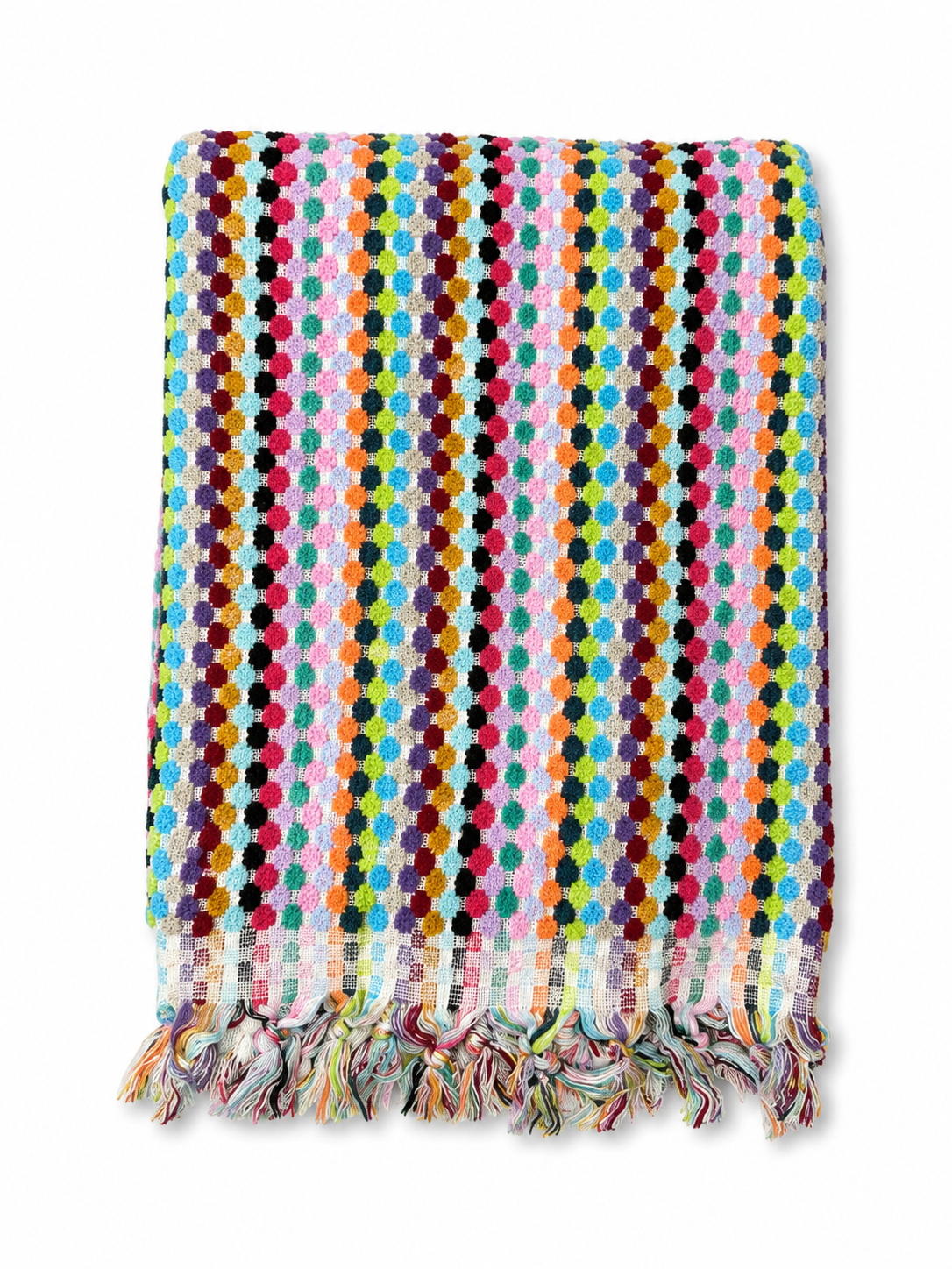 Nekhar Essentials Color Party Dotted Full Multi-Use Towel