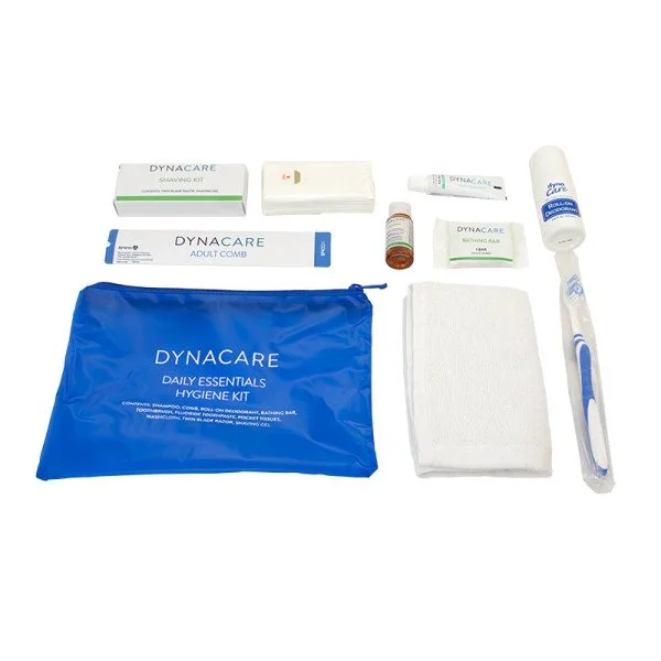 Personal Hygiene Toiletries Kit - Standard - 20 kits/case