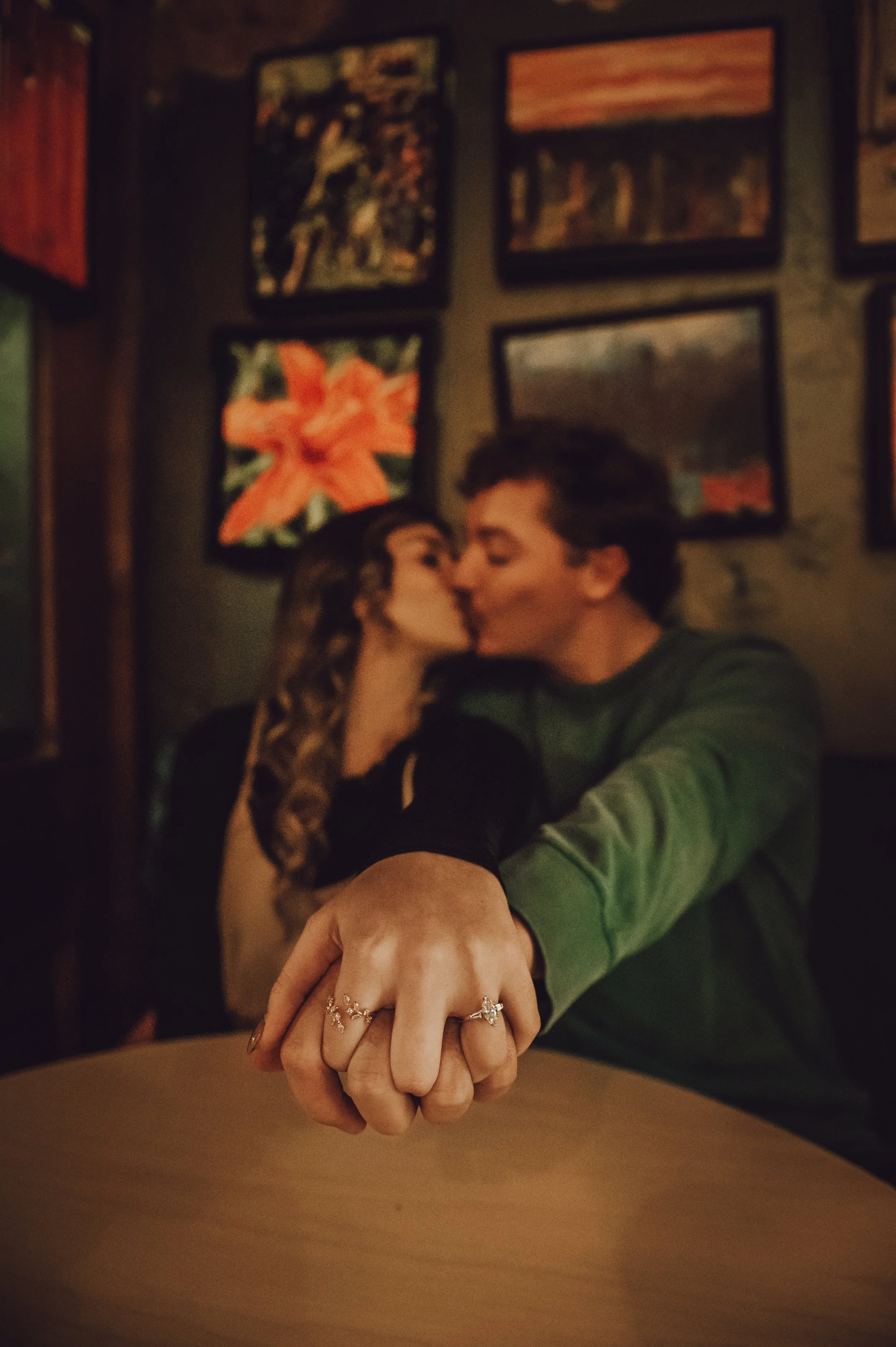 Owensboro KY engaged couple enjoying intentional quality time