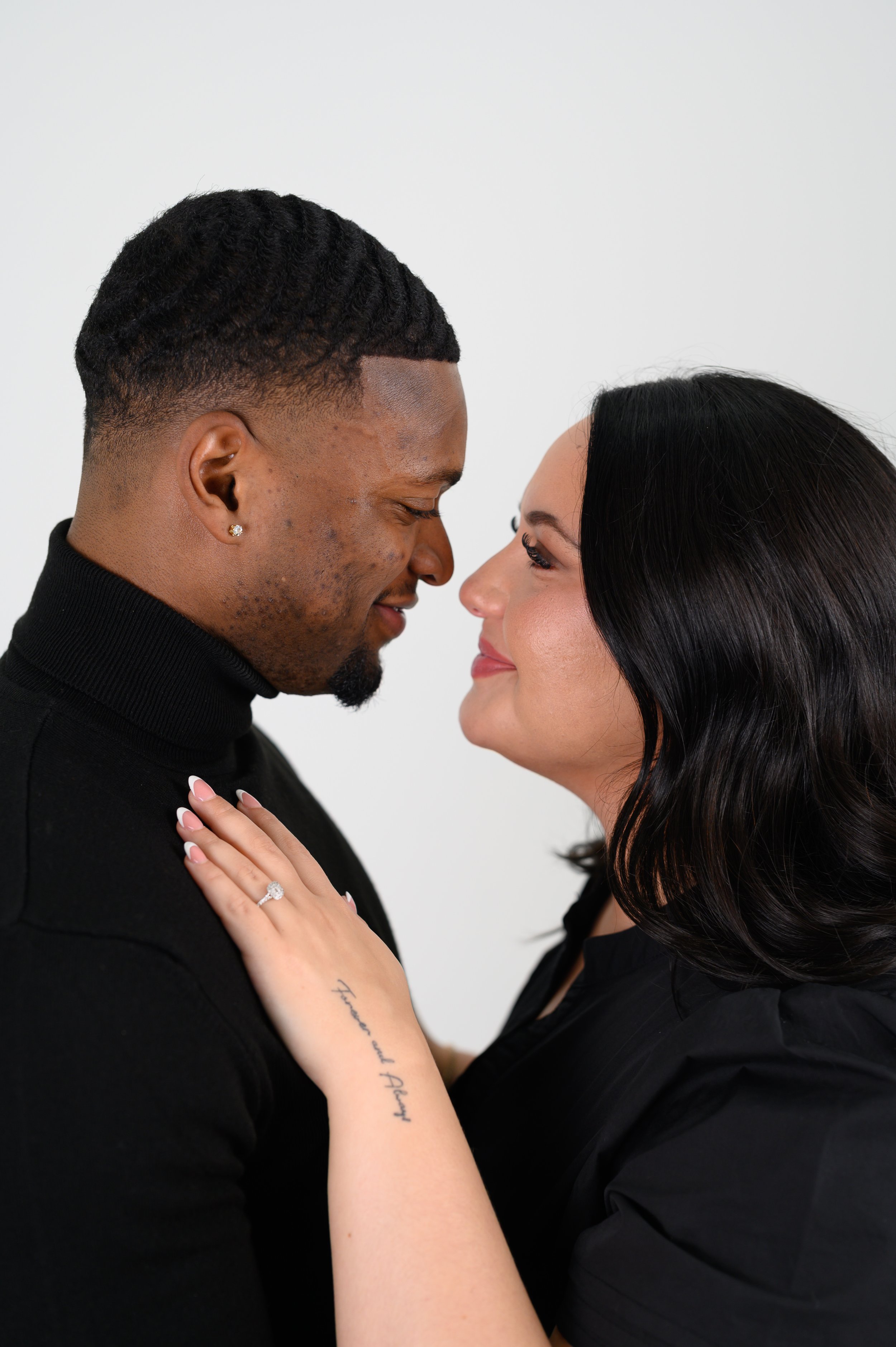 DJ overseeing reception setup to ensure a stress-free wedding day in Owensboro KY Bride and Groom practicing their first dance