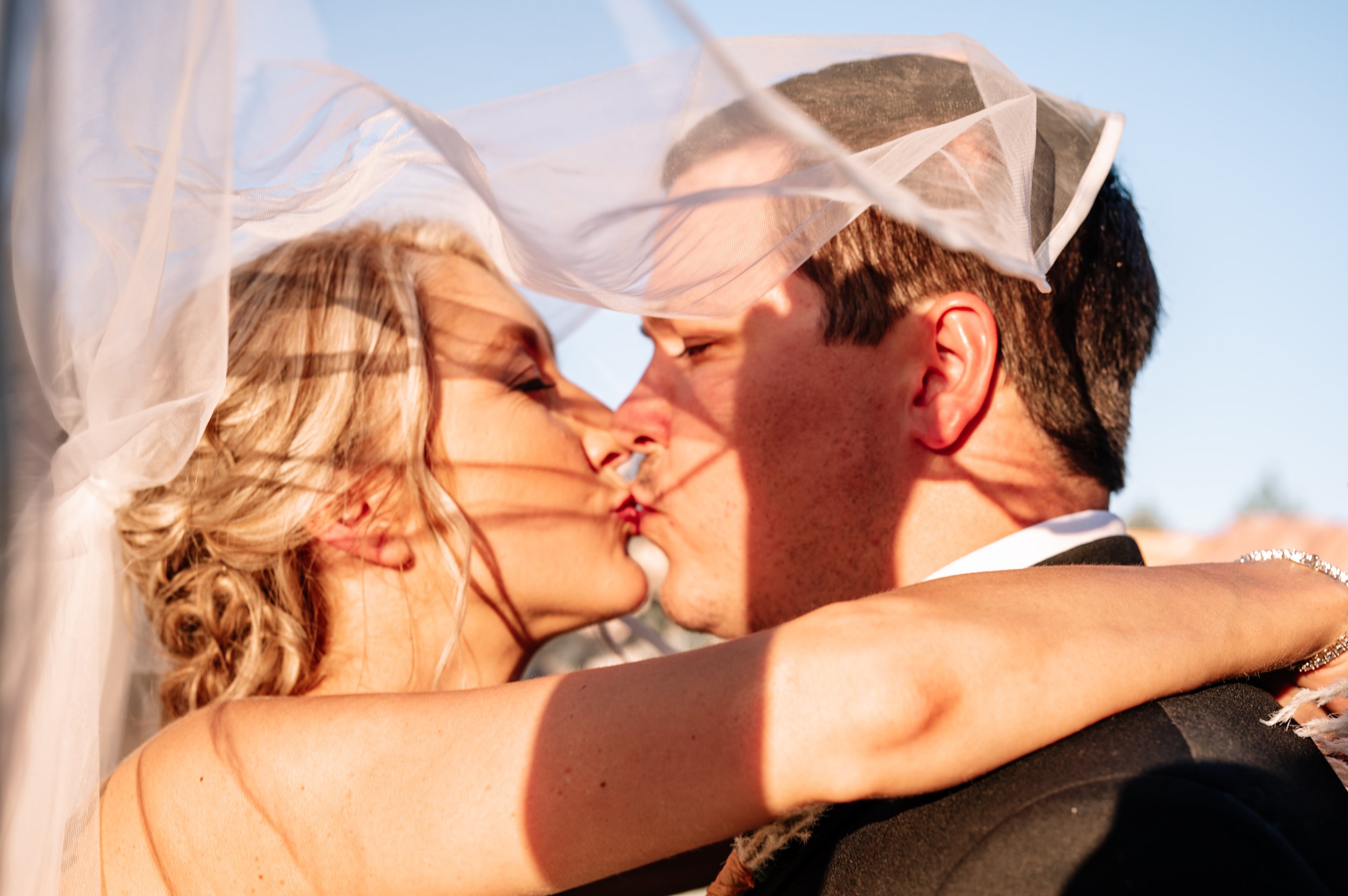 Married couple walking together at Hilton Farms Wedding Venue near Owensboro Kentucky