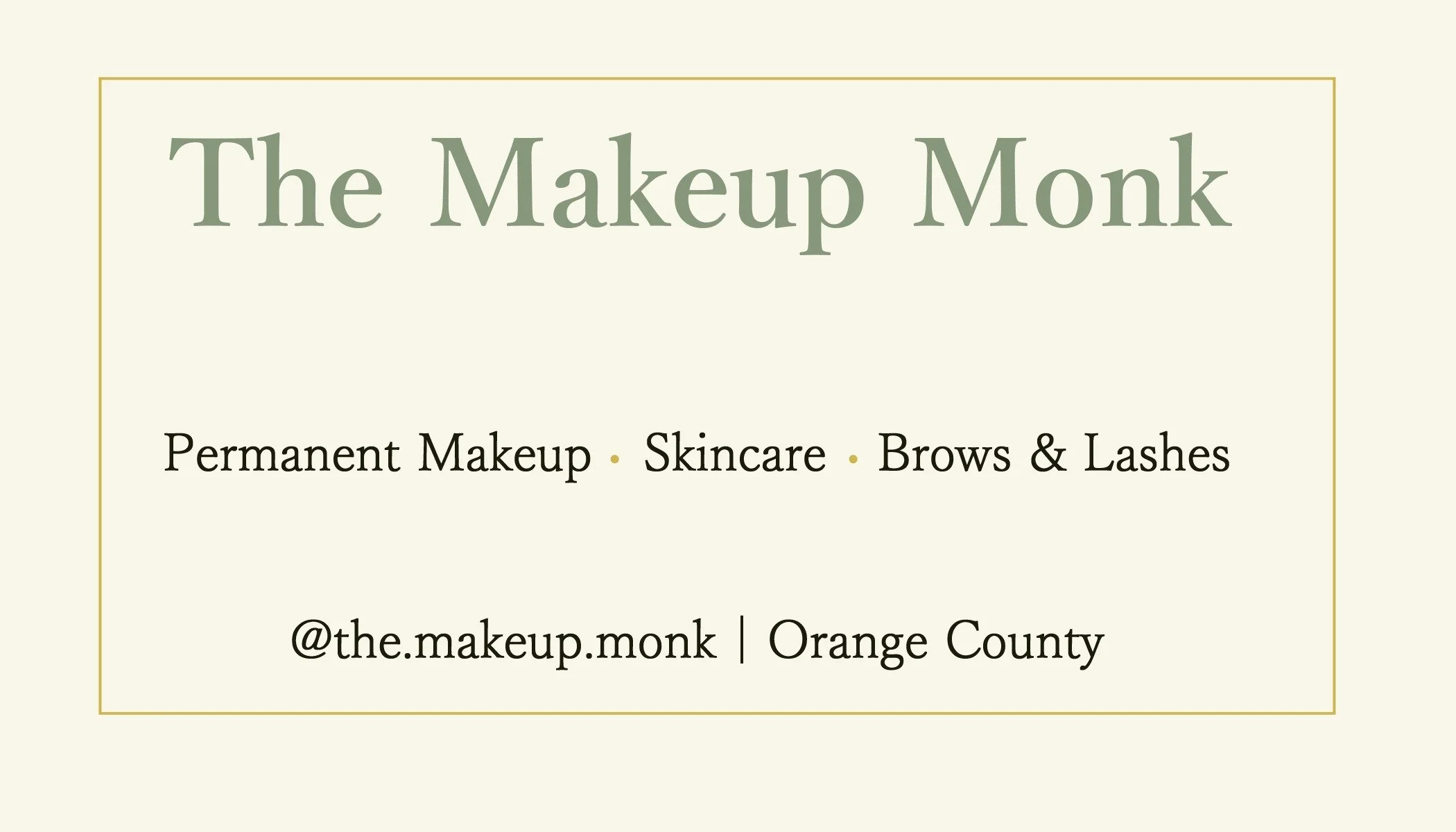 Because your glow should feel effortless.
💆&zwj;♀️ Customized facials, lash lifts &amp; more in Orange County
 📍 Book your self-care session today 💌 themakeupmonk.com

✨ Skincare
#Skincare
 #GlowingSkin
 #SkinGoals
 #HealthySkin
 #SelfCare
 #Skinc