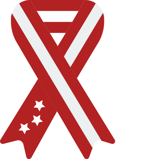 Medal with red and white ribbon and three white stars Mobile windshield repair service area including Sandusky Erie Ottawa and Huron Counties Ohio