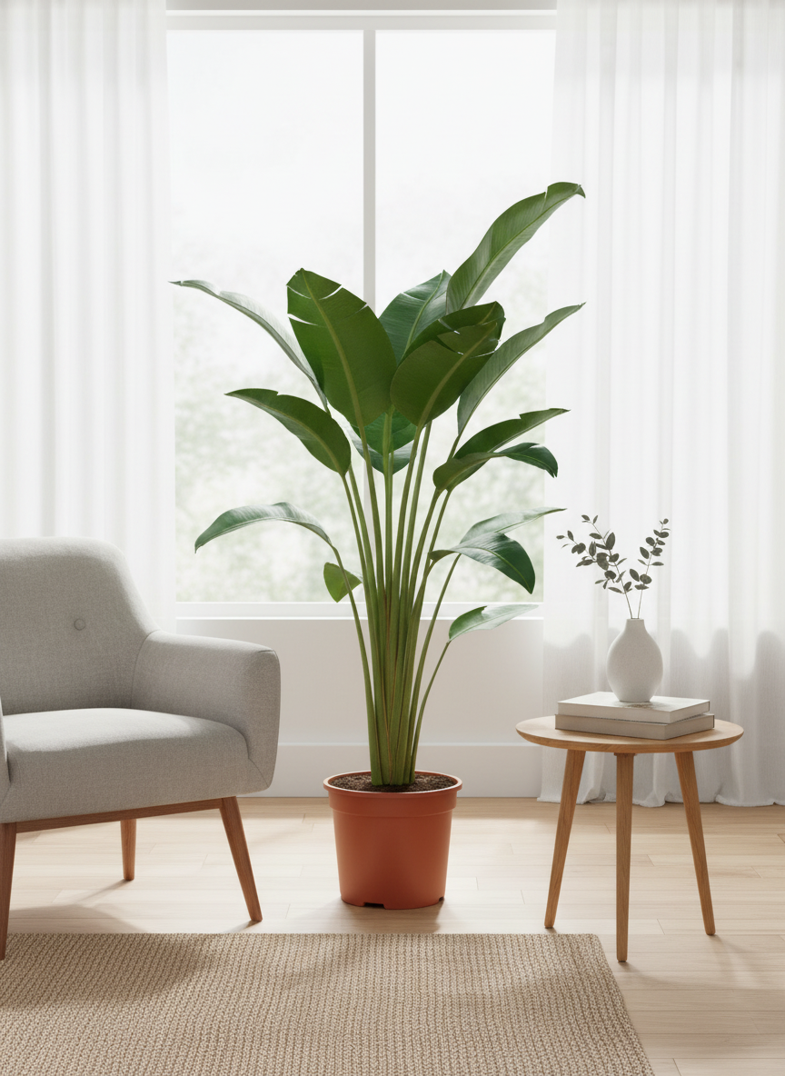 Strelitzia Nicolai Plant | Bird of Paradise Indoor Tropical Plant